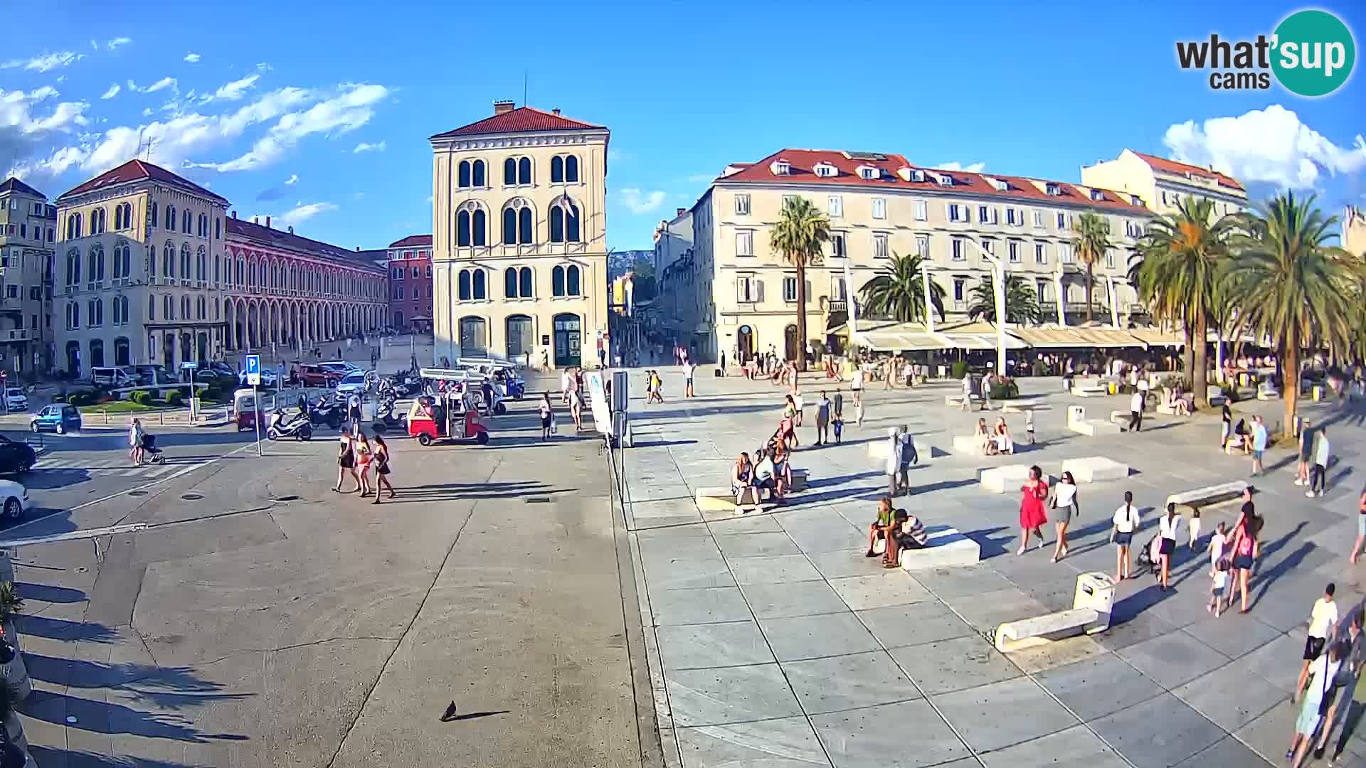 Webcam Spalato Riva – Prokurative | Piazza della Republika