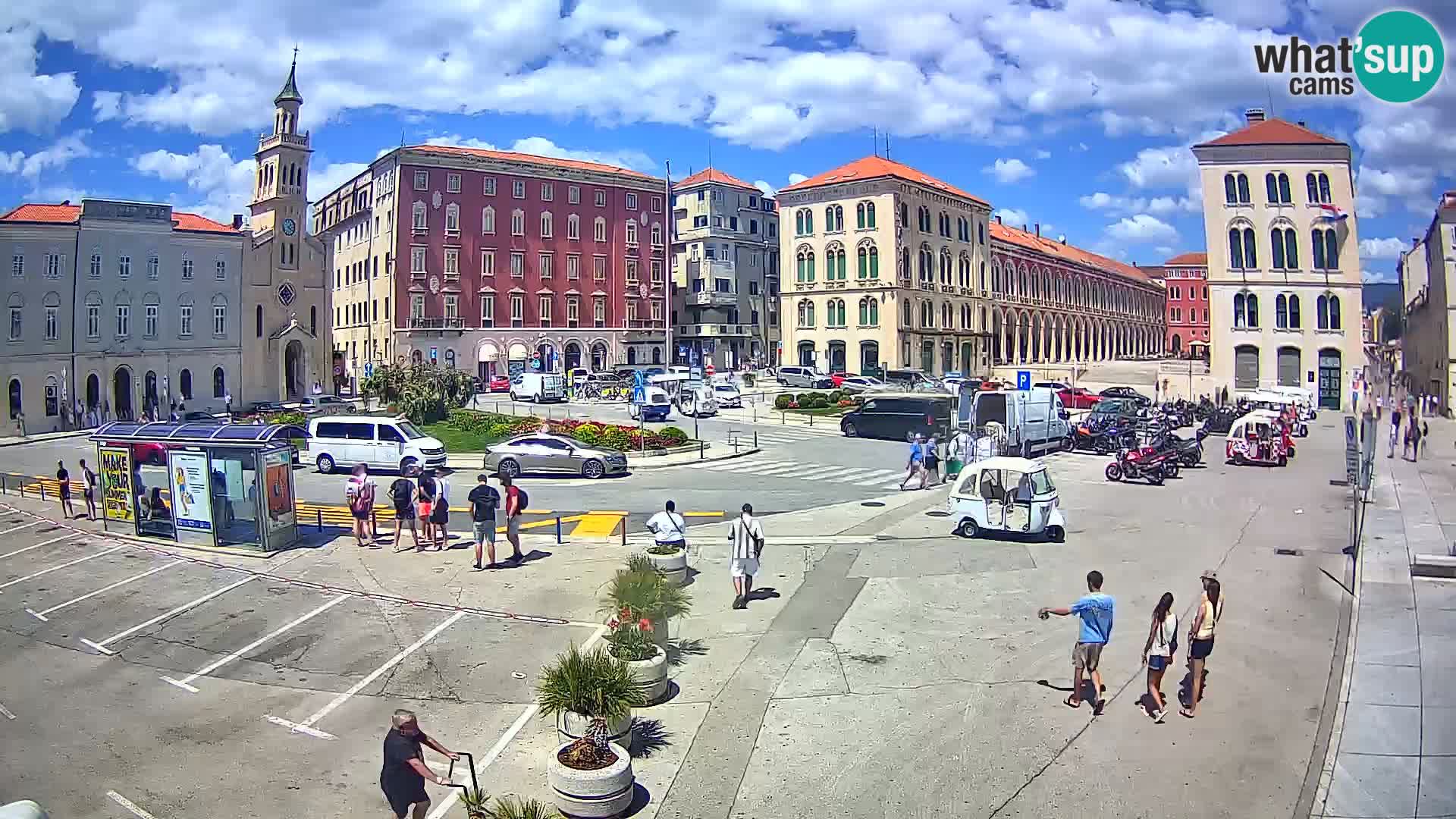 Split kamera Riva – Prokurative | Trg Republike