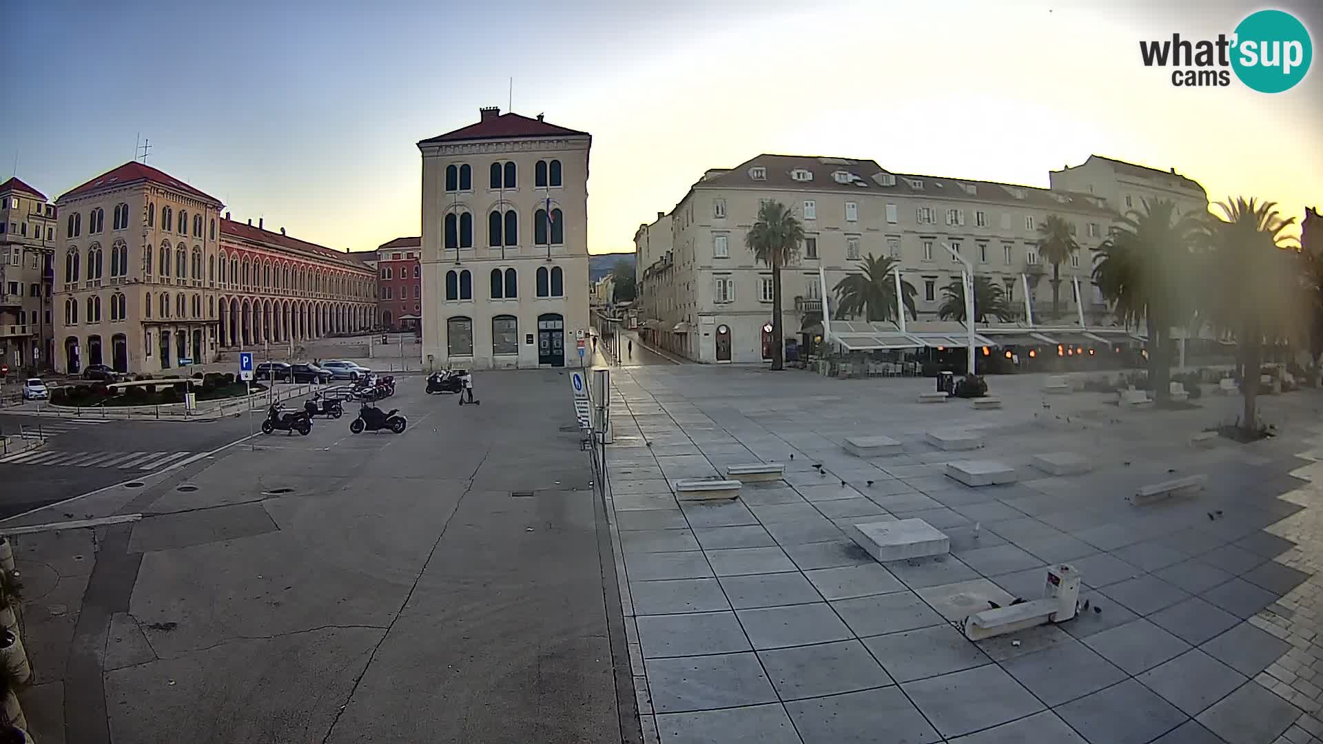 Webcam Spalato Riva – Prokurative | Piazza della Republika