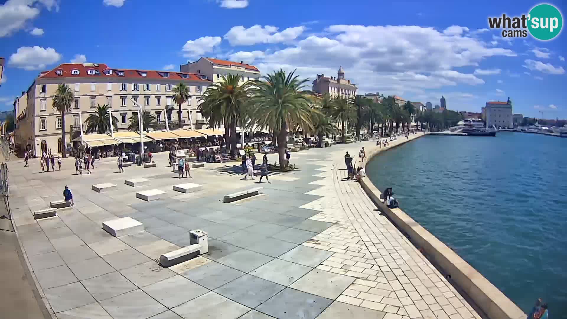 Webcam Spalato Riva – Prokurative | Piazza della Republika