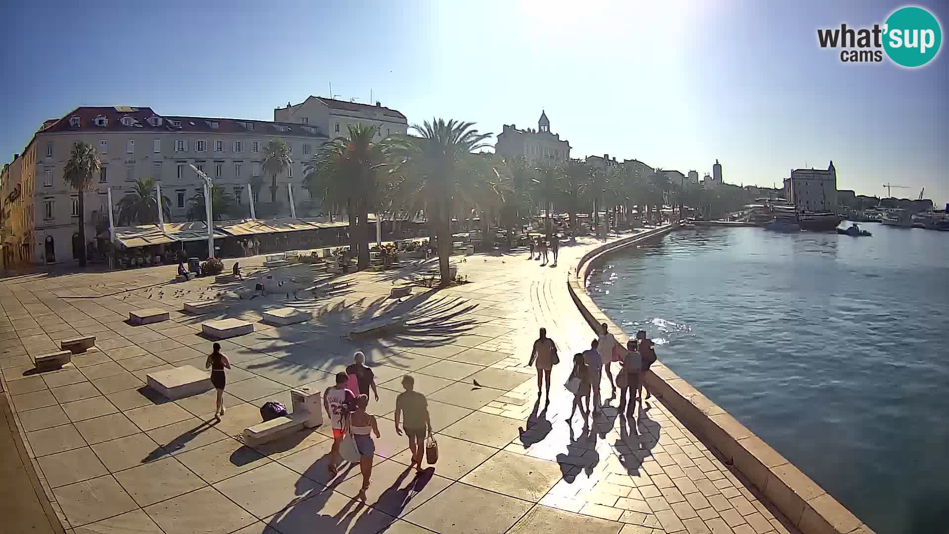 Webcam Split Riva – Prokurative | Plaza de la República