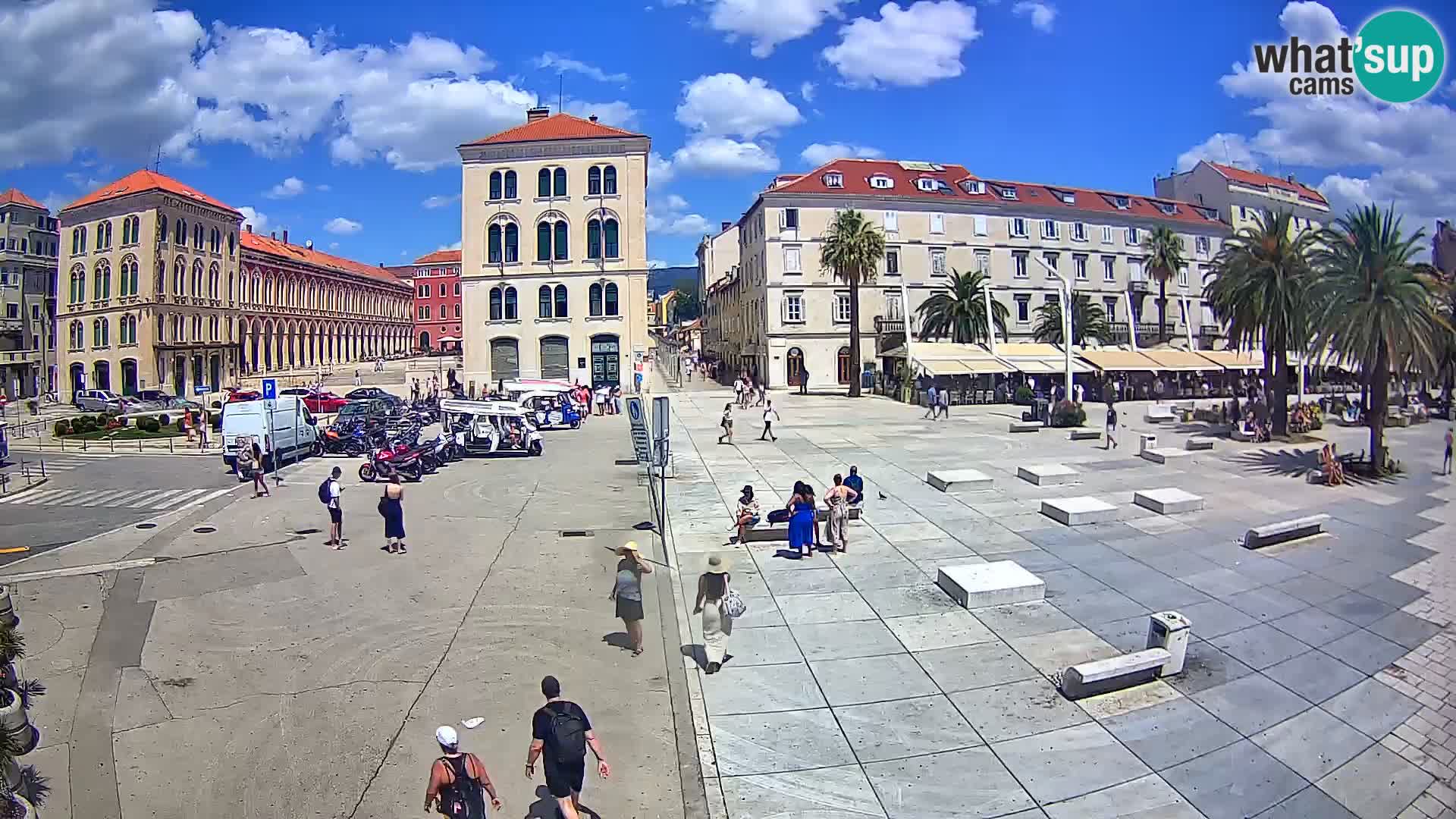 Webcam Spalato Riva – Prokurative | Piazza della Republika