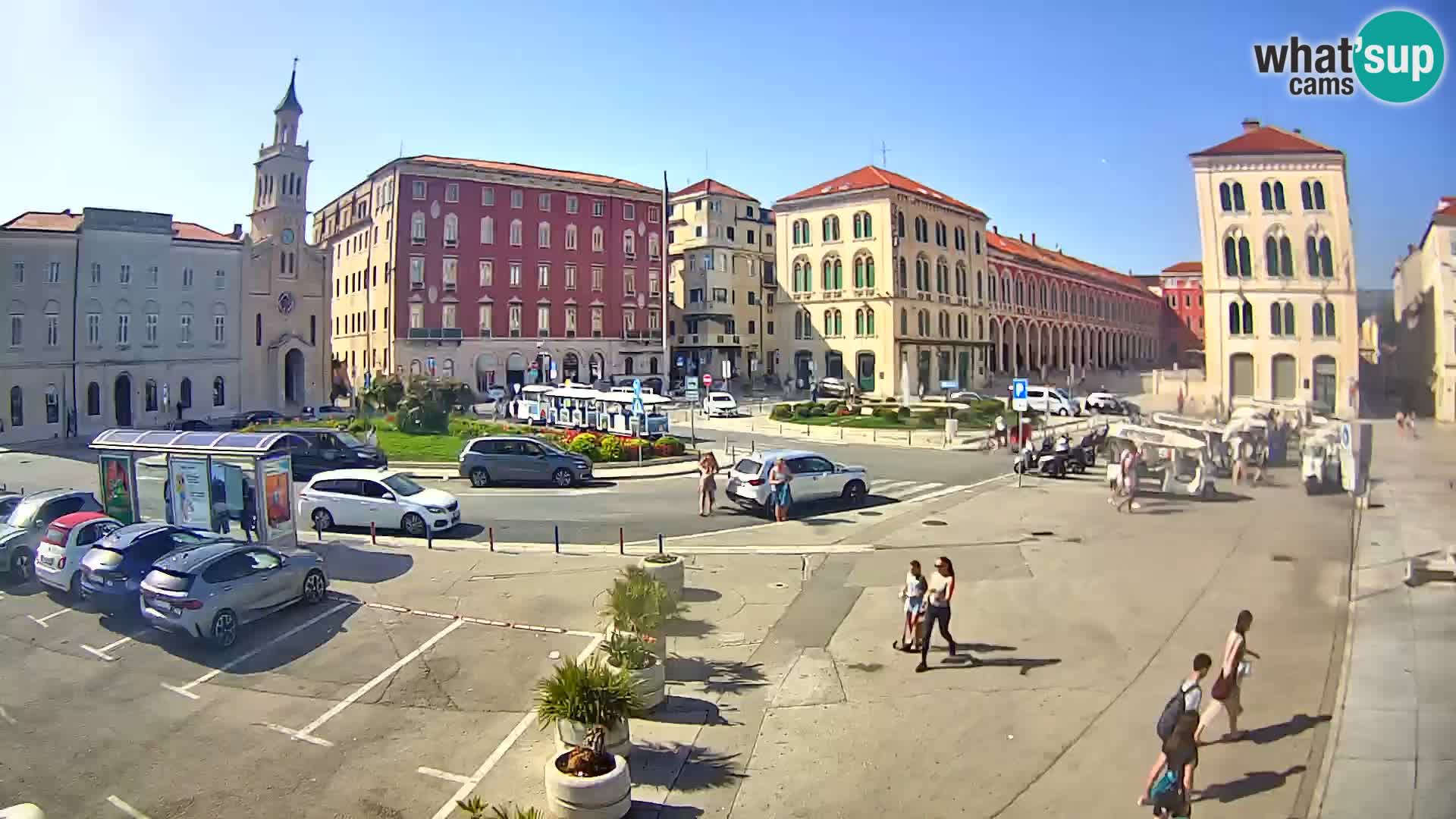 Webcam Split Riva – Prokurative | Trg Republike
