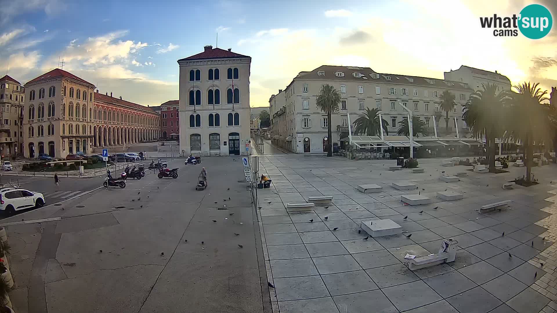 Webcam Split Riva – Prokurative | Trg Republike
