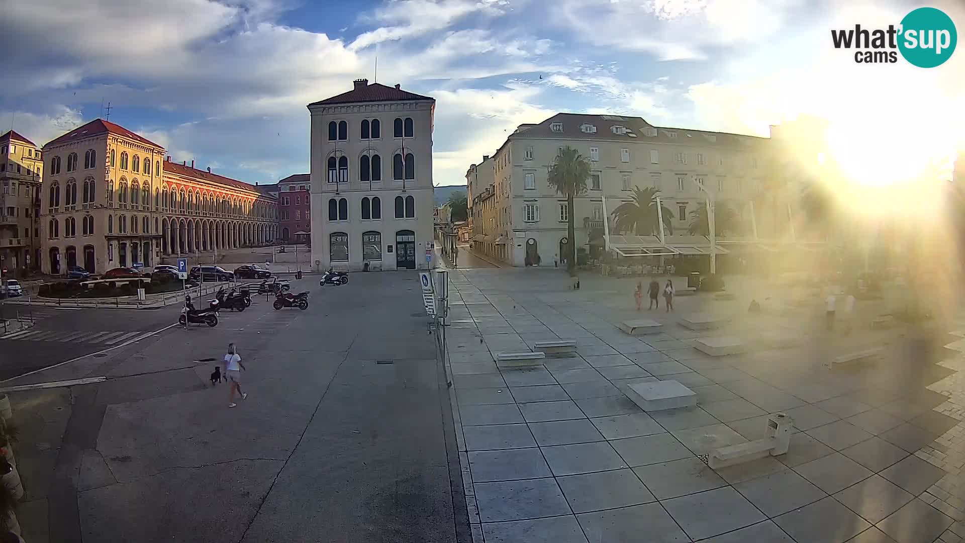 Webcam Split Riva – Prokurative | Trg Republike