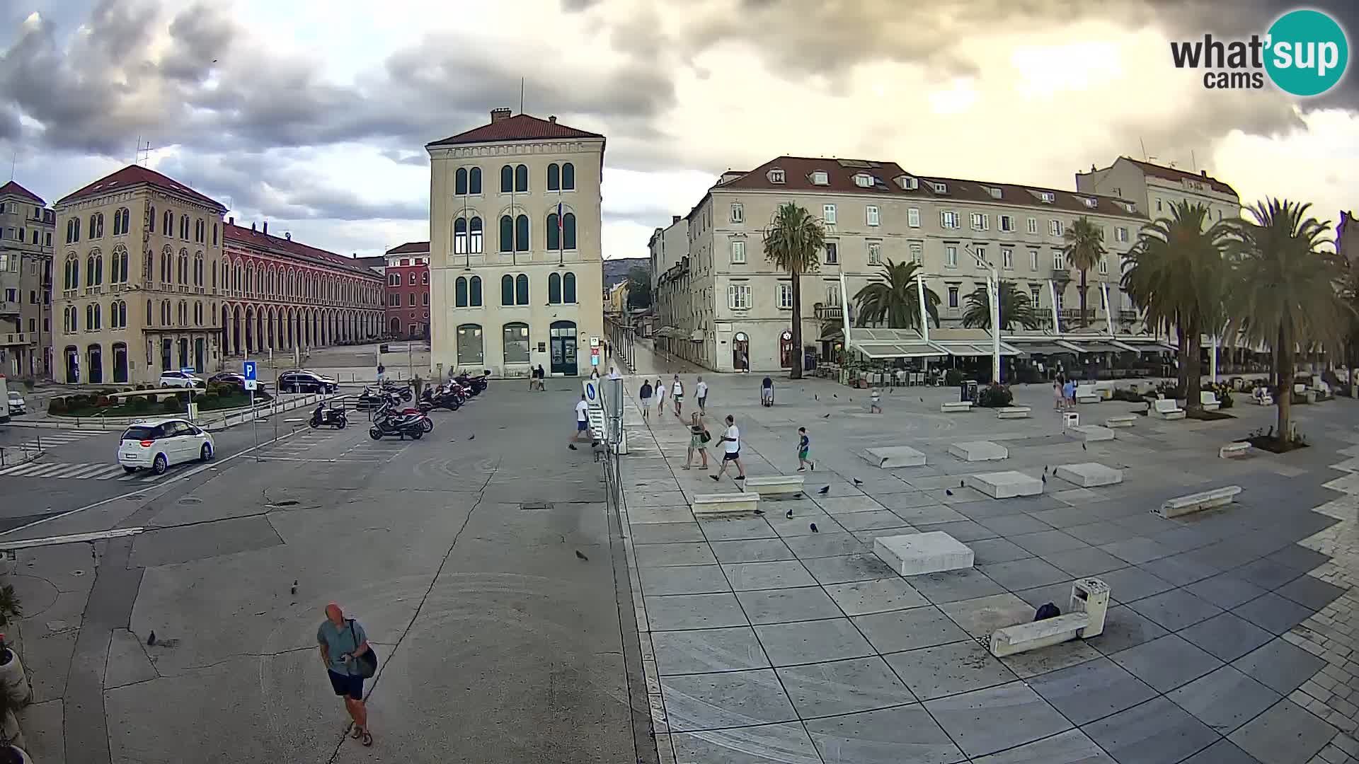 Webcam Spalato Riva – Prokurative | Piazza della Republika