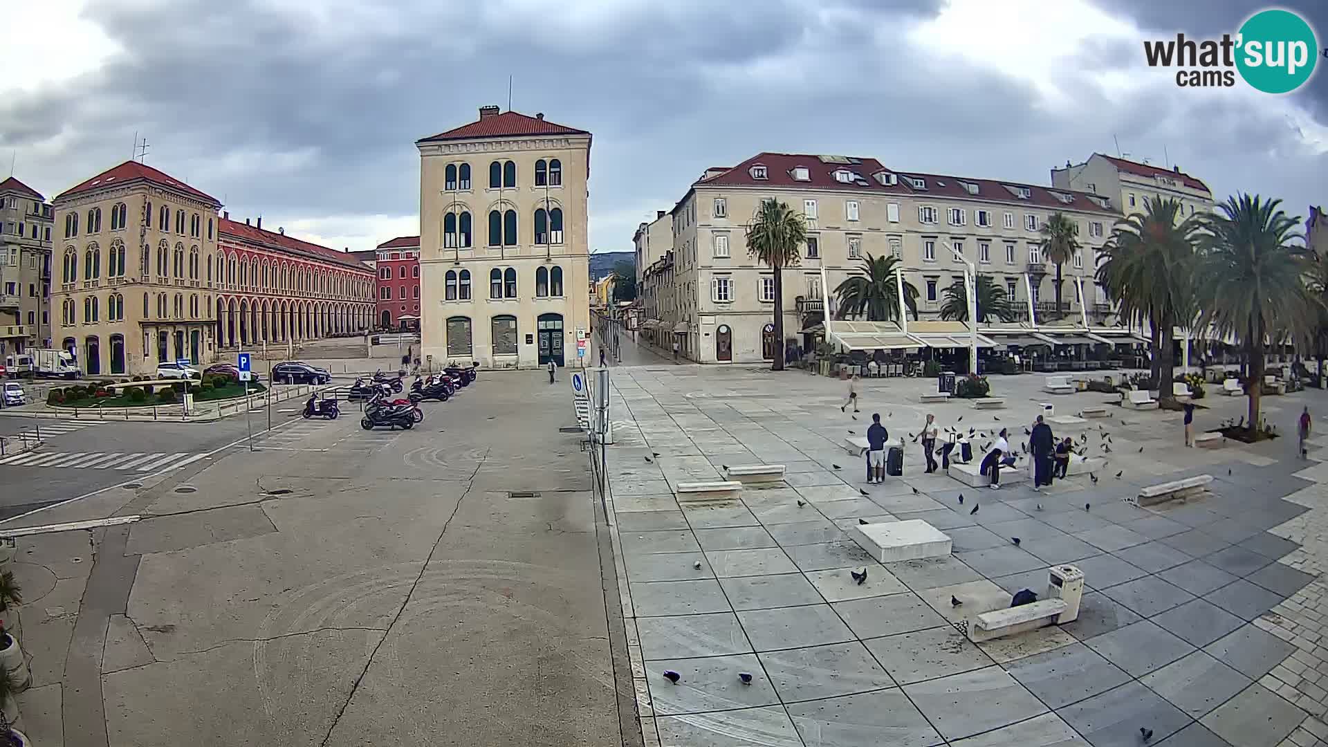Webcam Spalato Riva – Prokurative | Piazza della Republika