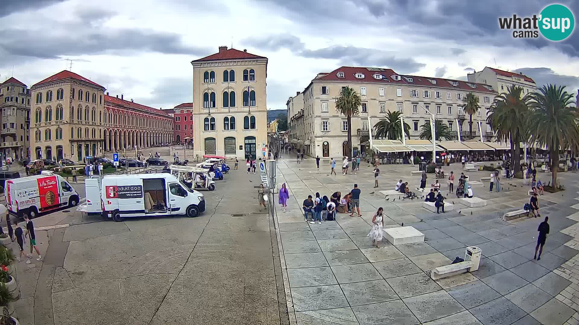 Webcam Spalato Riva – Prokurative | Piazza della Republika