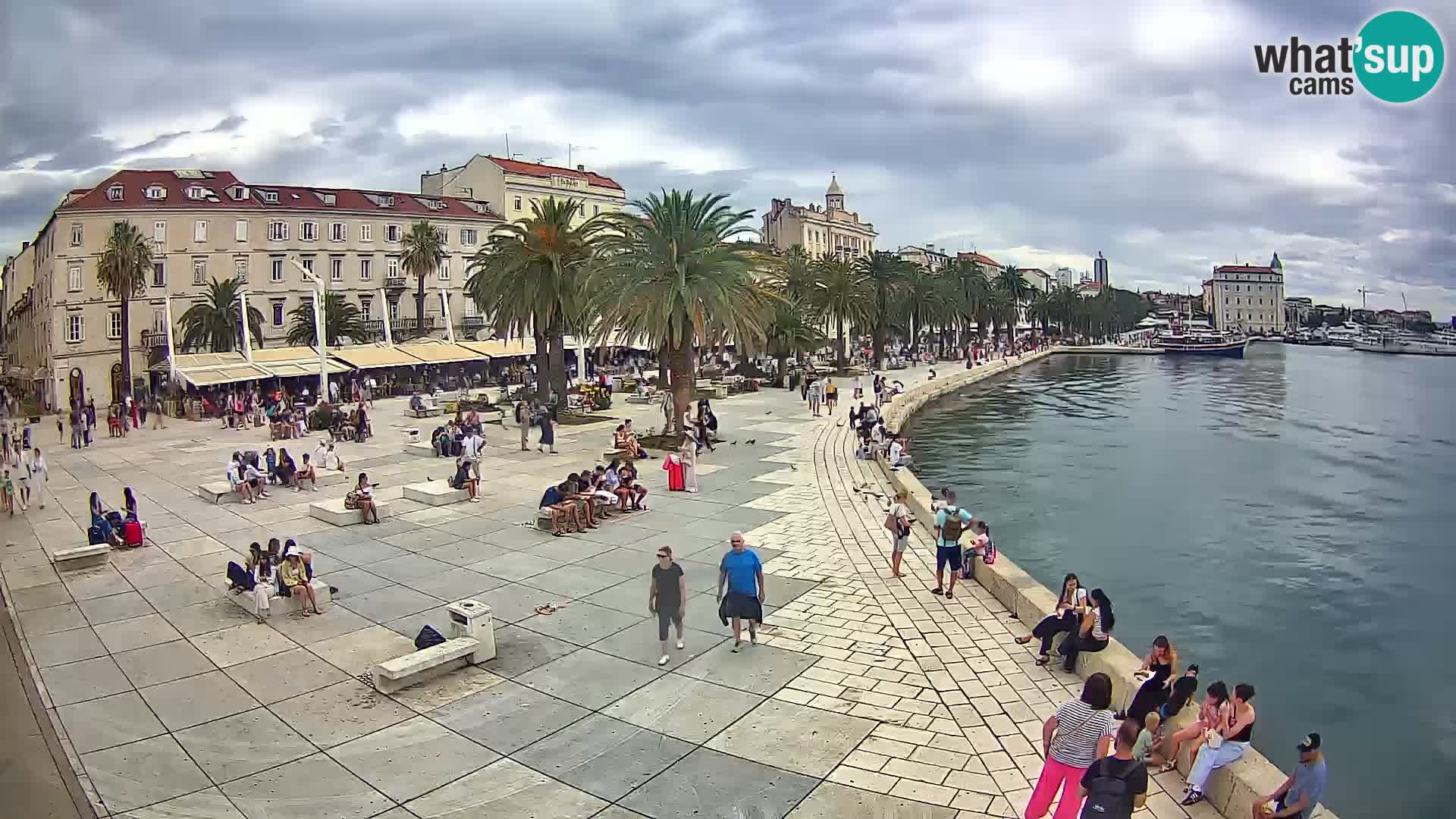 Webcam Spalato Riva – Prokurative | Piazza della Republika