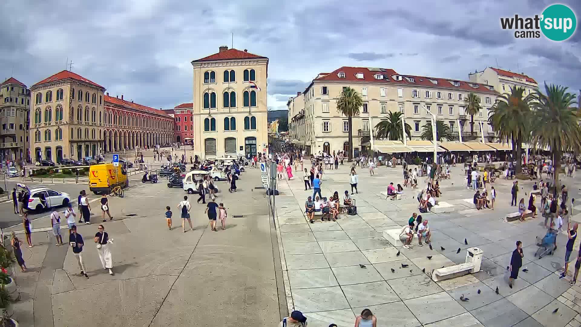 Webcam Split Riva – Prokurative | Trg Republike