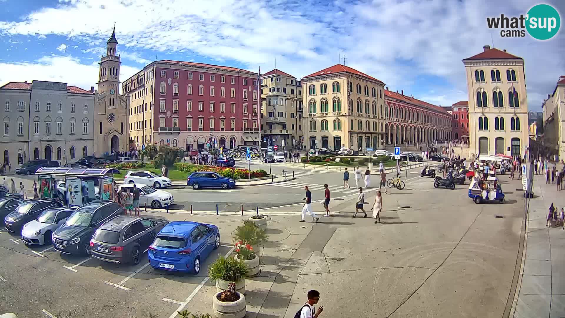 Webcam Split Riva – Prokurative | Plaza de la República