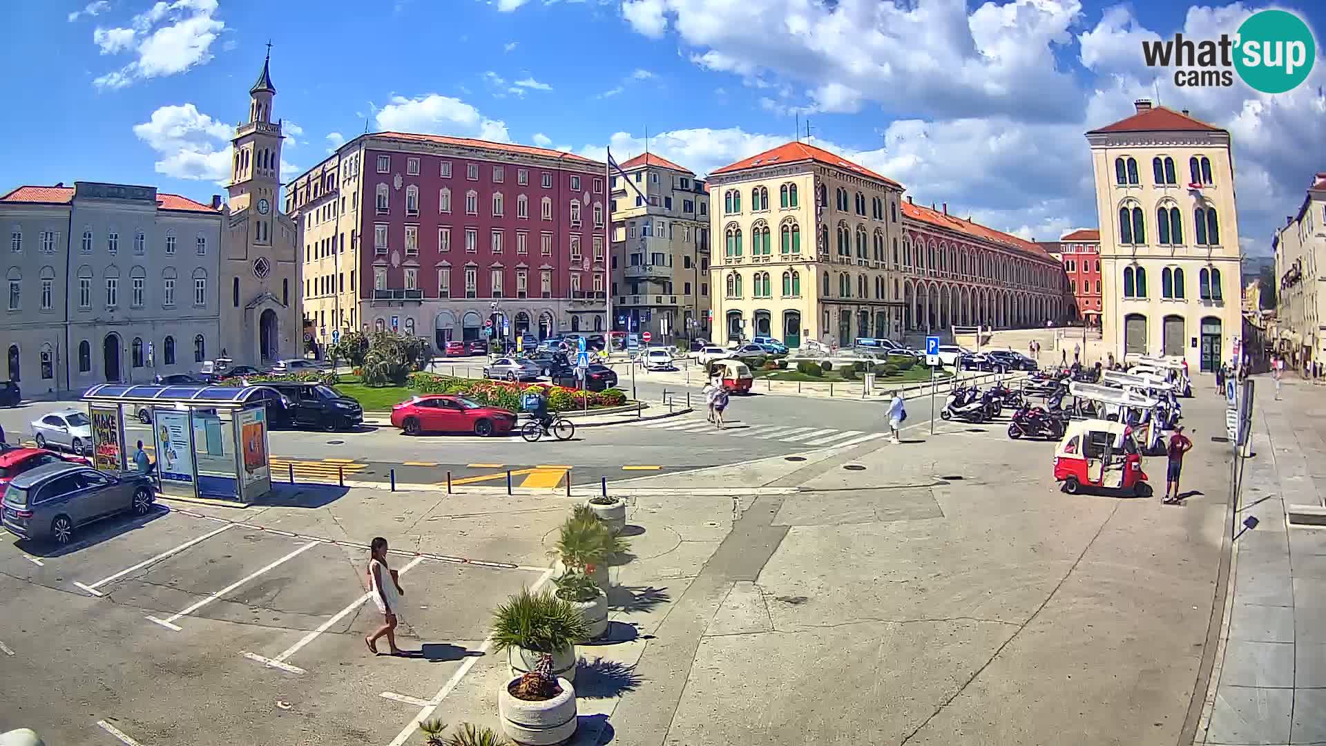 Split kamera Riva – Prokurative | Trg Republike
