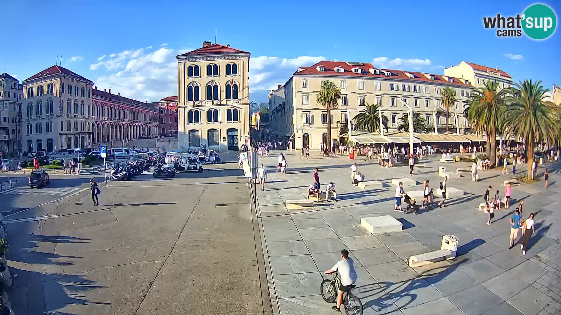 Webcam Split Riva – Prokurative | Trg Republike