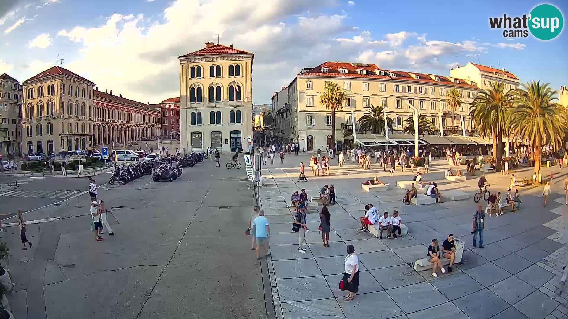 Webcam Split Riva – Prokurative | Trg Republike