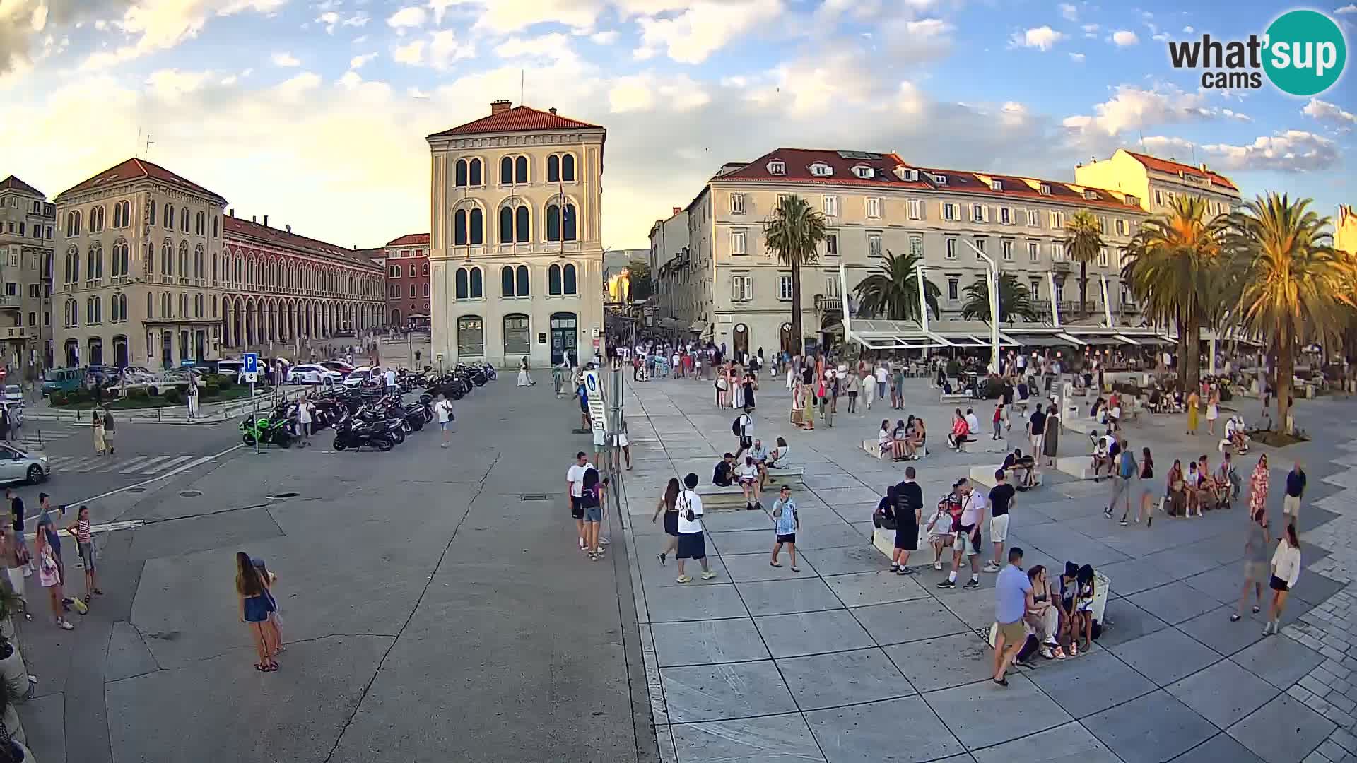 Webcam Split Riva – Prokurative | Trg Republike