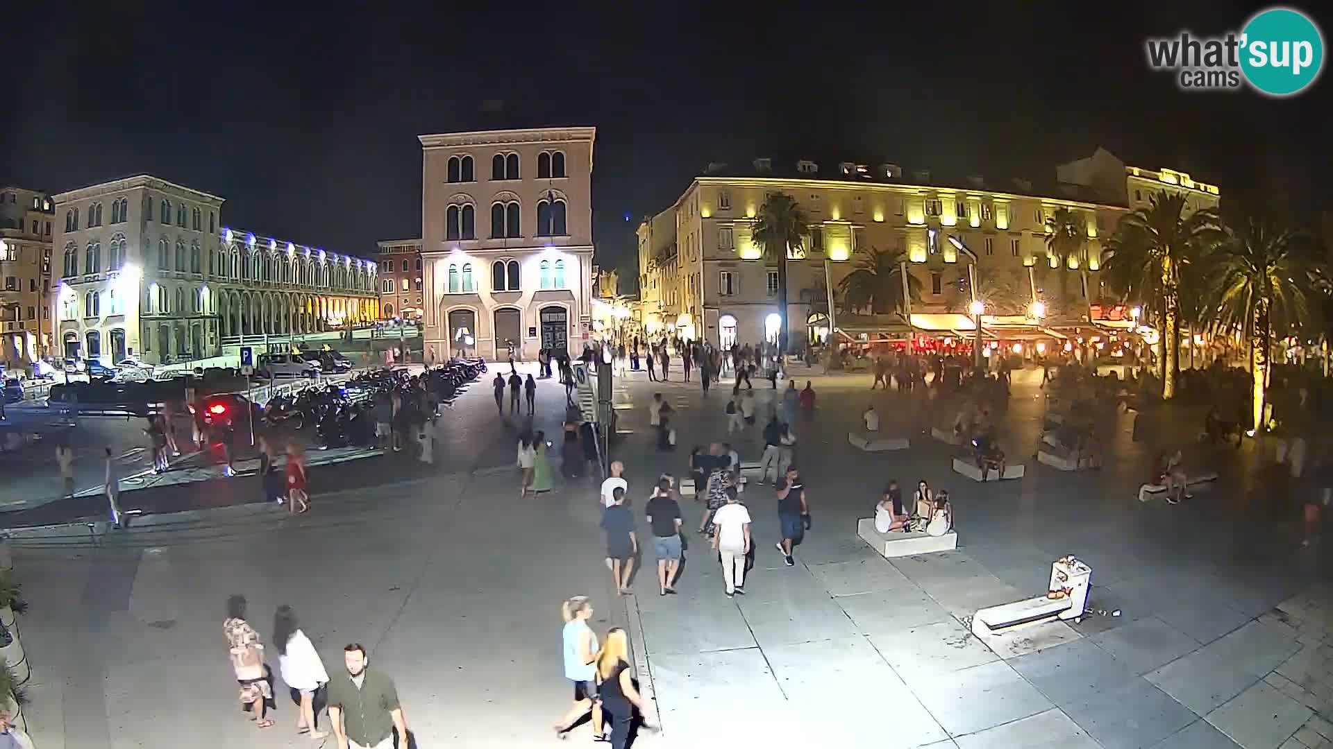 Webcam Split Riva – Prokurative | Trg Republike