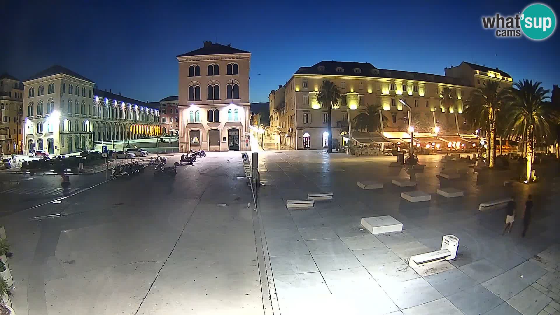 Webcam Spalato Riva – Prokurative | Piazza della Republika