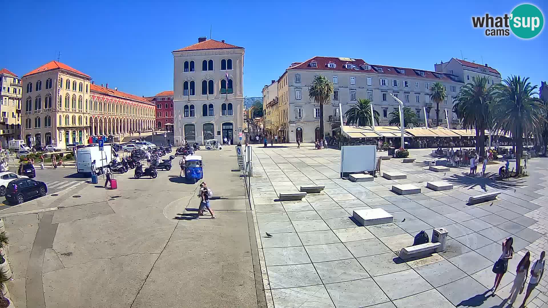 Webcam Split Riva – Prokurative | Trg Republike