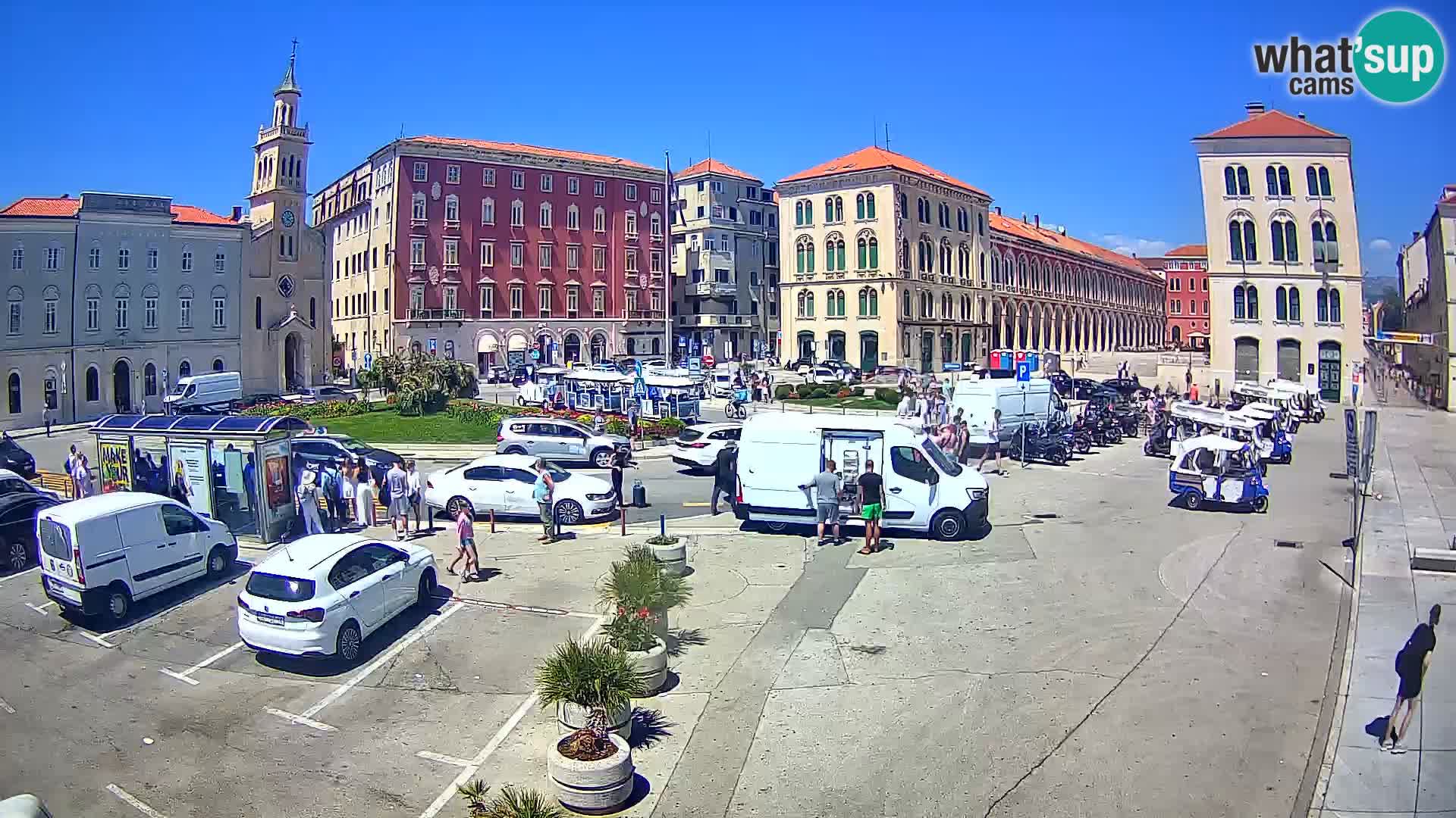 Webcam Split Riva – Prokurative | Trg Republike