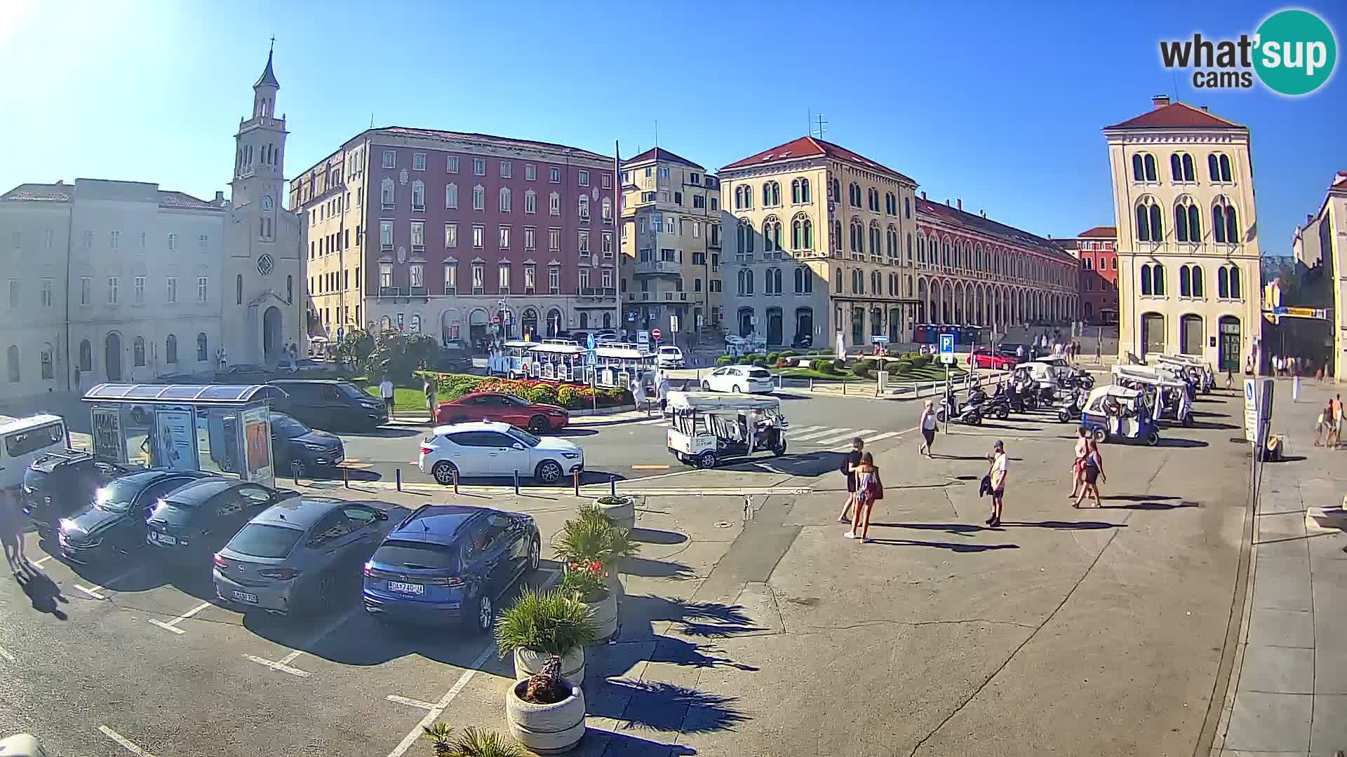 Webcam Split Riva – Prokurative | Trg Republike