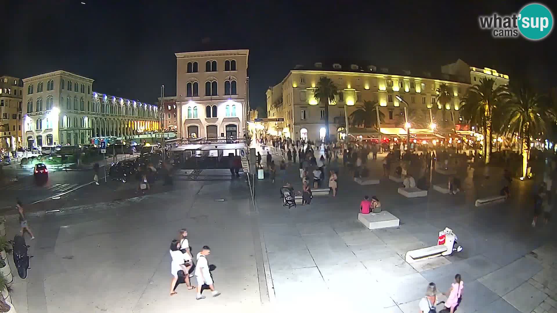 Webcam Split Riva – Prokurative | Trg Republike
