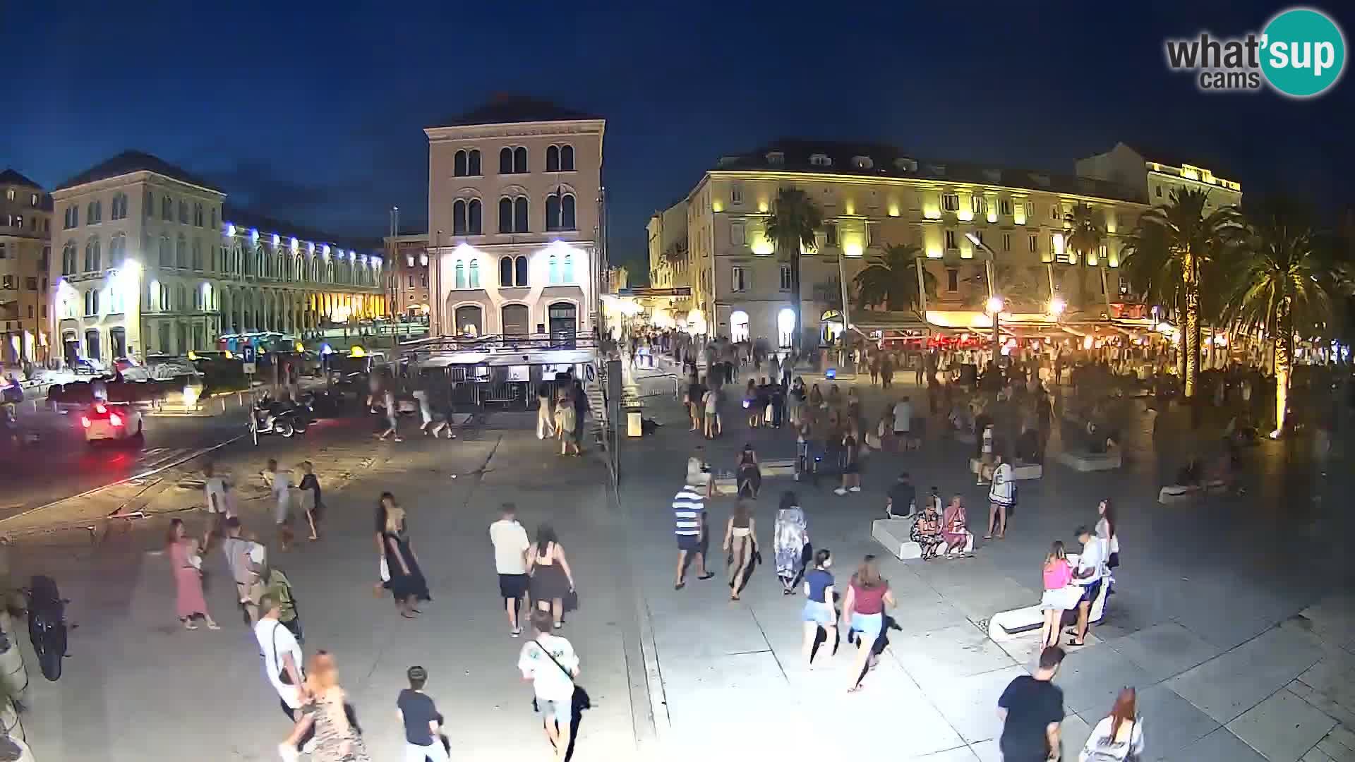 Webcam Spalato Riva – Prokurative | Piazza della Republika