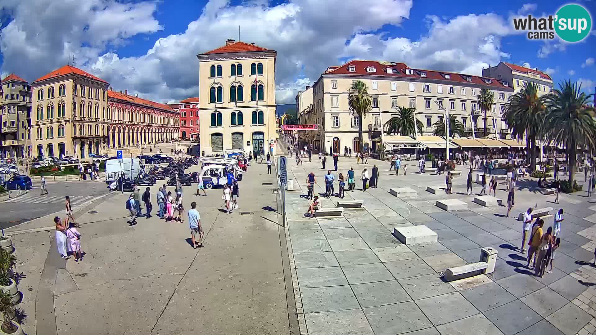 Split kamera Riva – Prokurative | Trg Republike