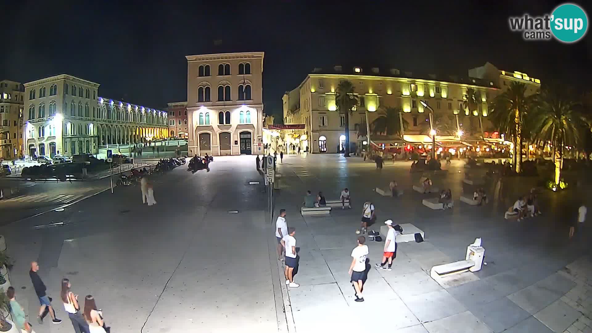 Webcam Split Riva – Prokurative | Trg Republike