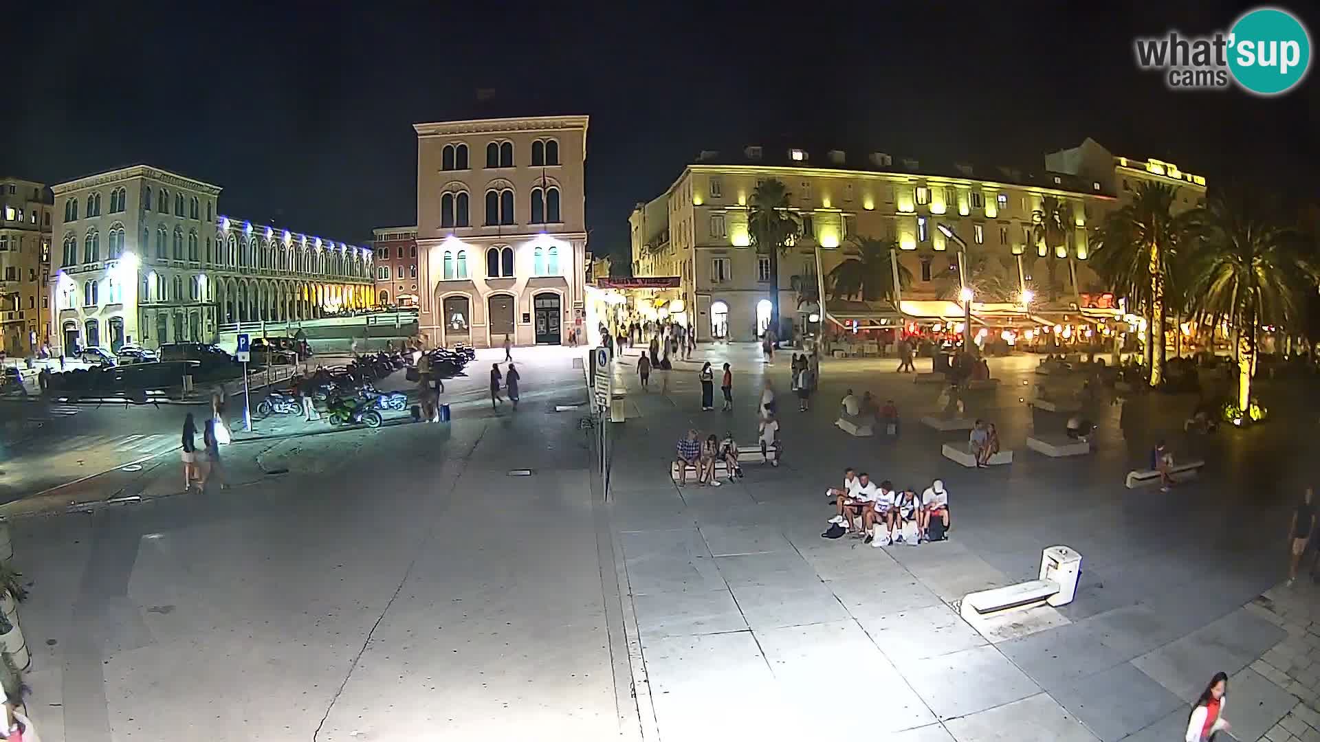 Webcam Split Riva – Prokurative | Trg Republike