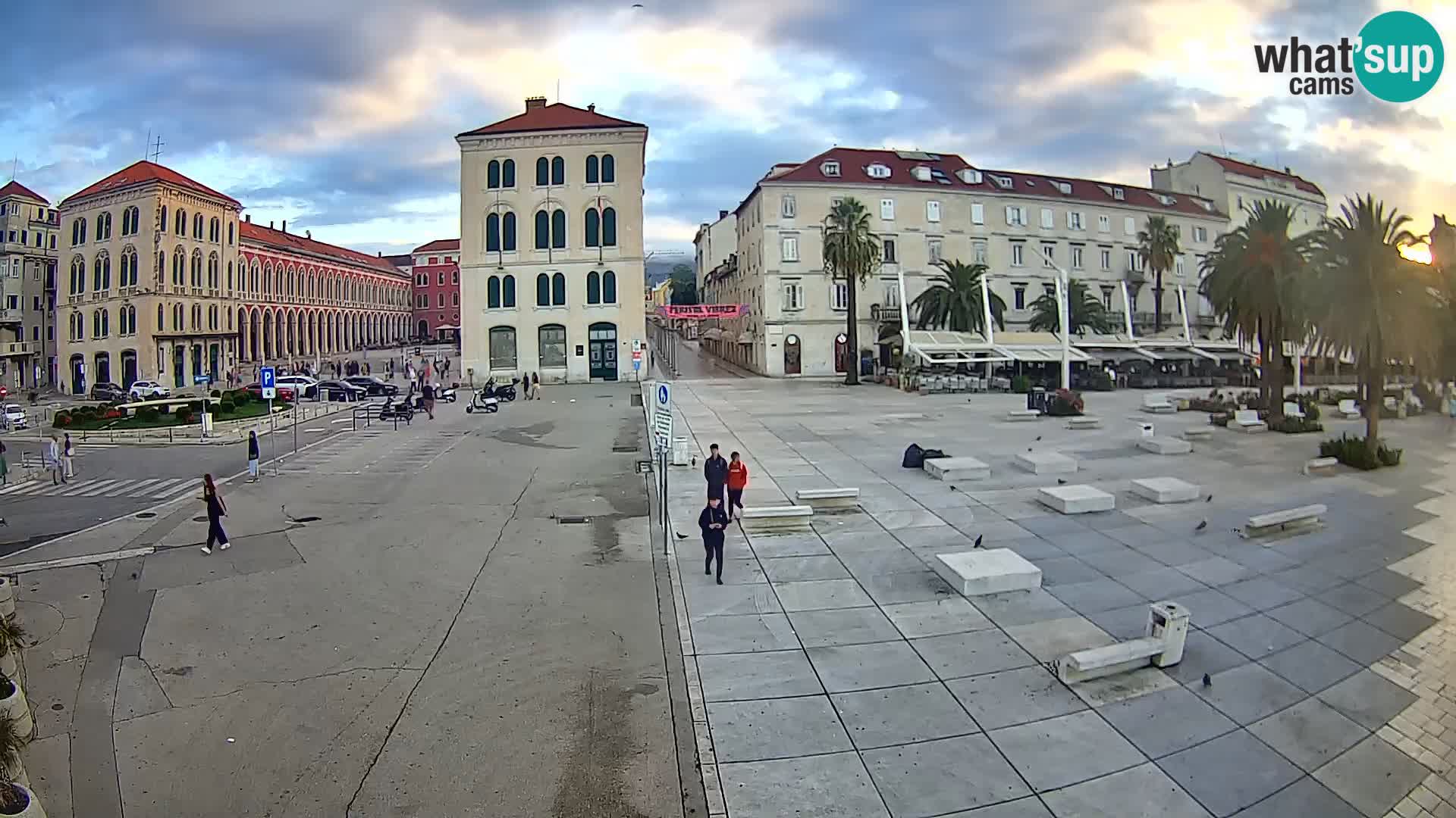 Live kamera Split Riva – Prokurative | Trg Republike