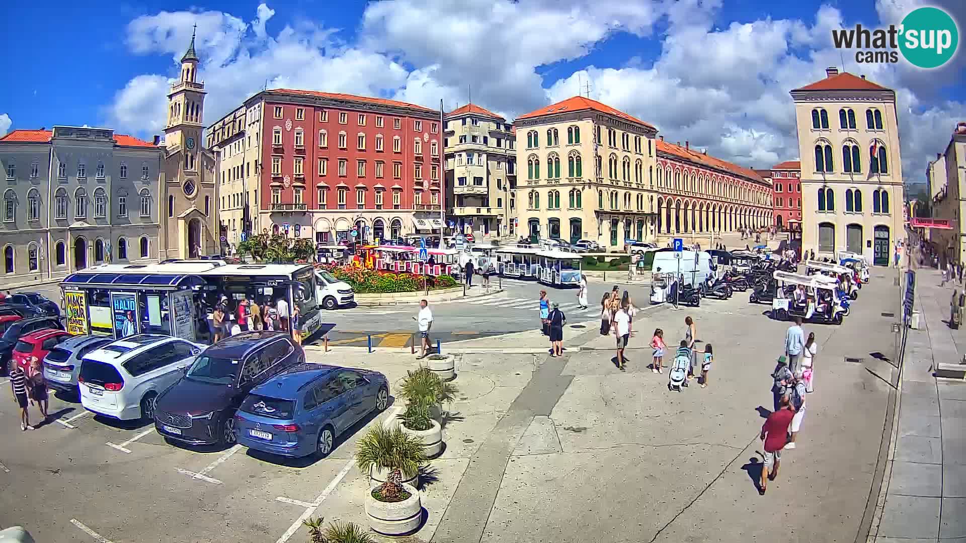 Split kamera Riva – Prokurative | Trg Republike