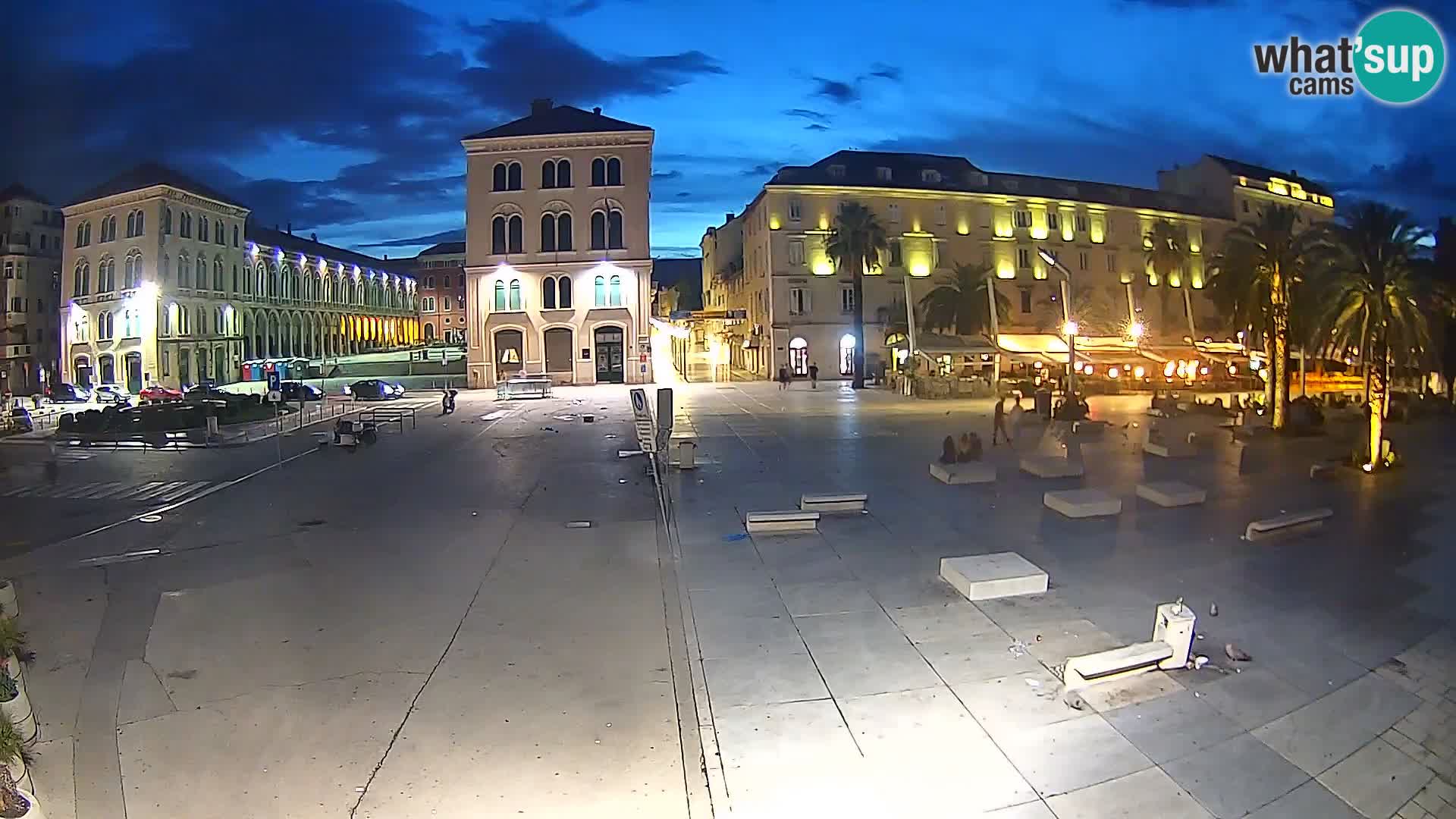 Webcam Split Riva – Prokurative | Trg Republike
