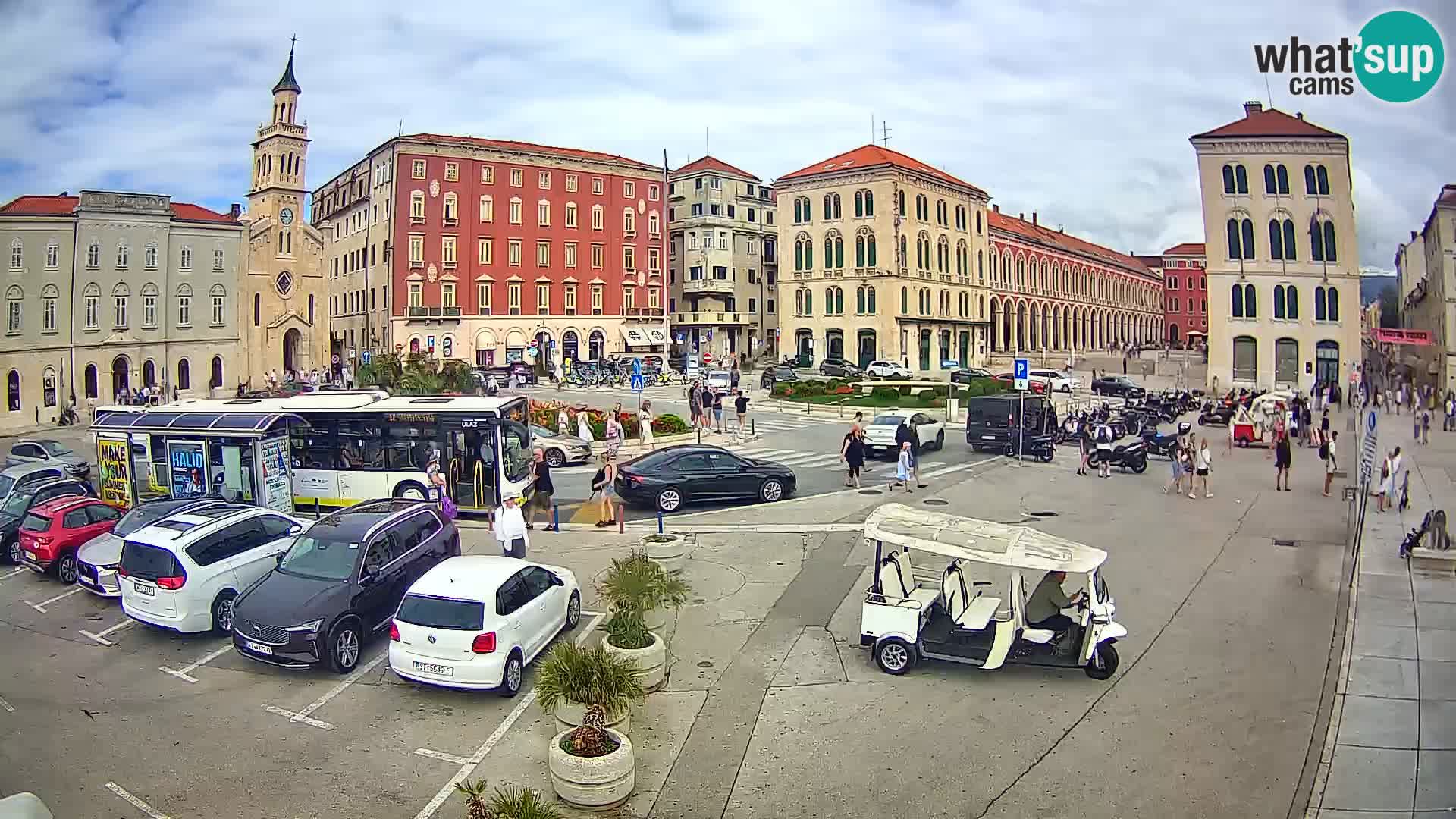 Live kamera Split Riva – Prokurative | Trg Republike