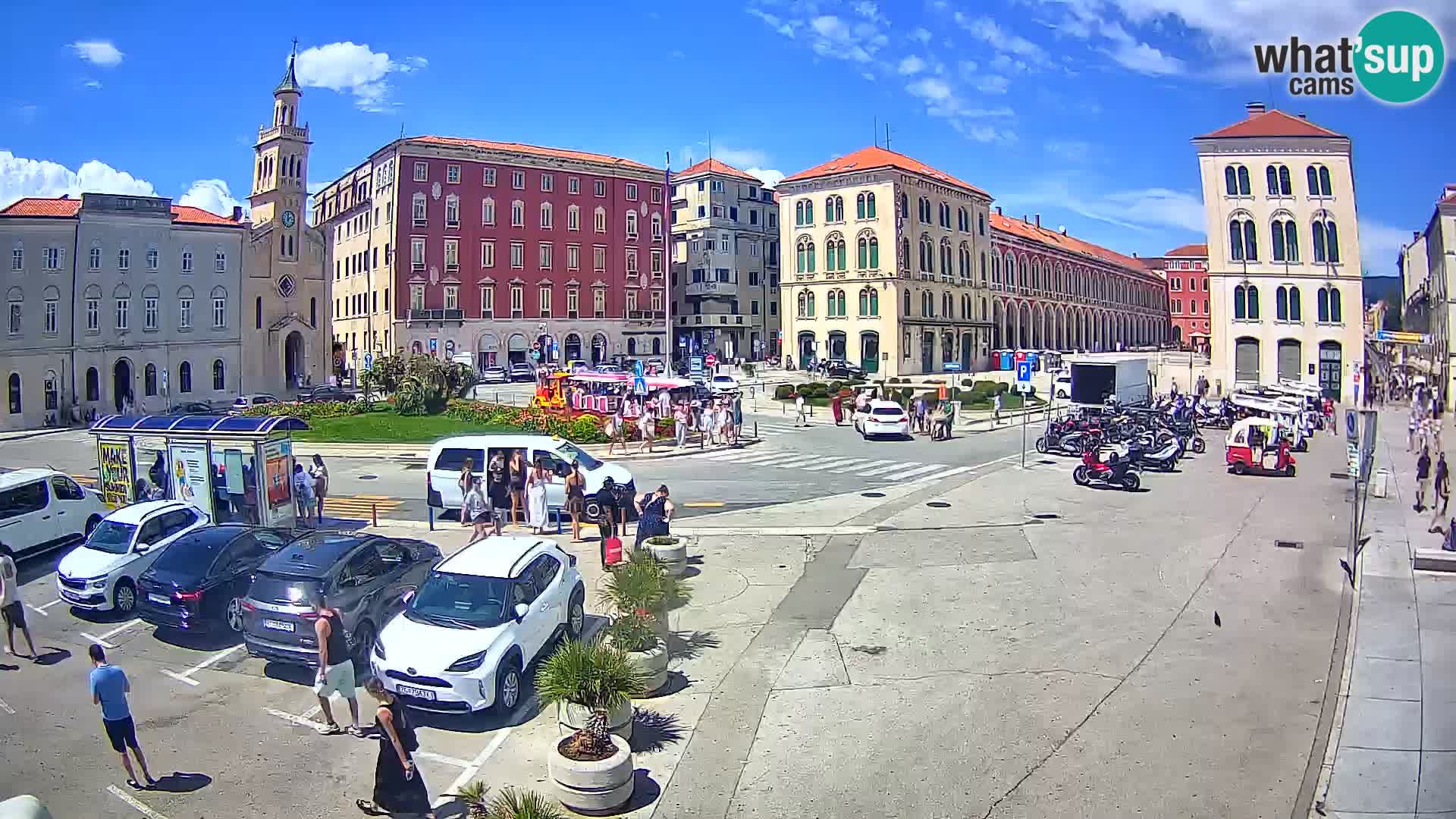 Webcam Split Riva – Prokurative | Trg Republike