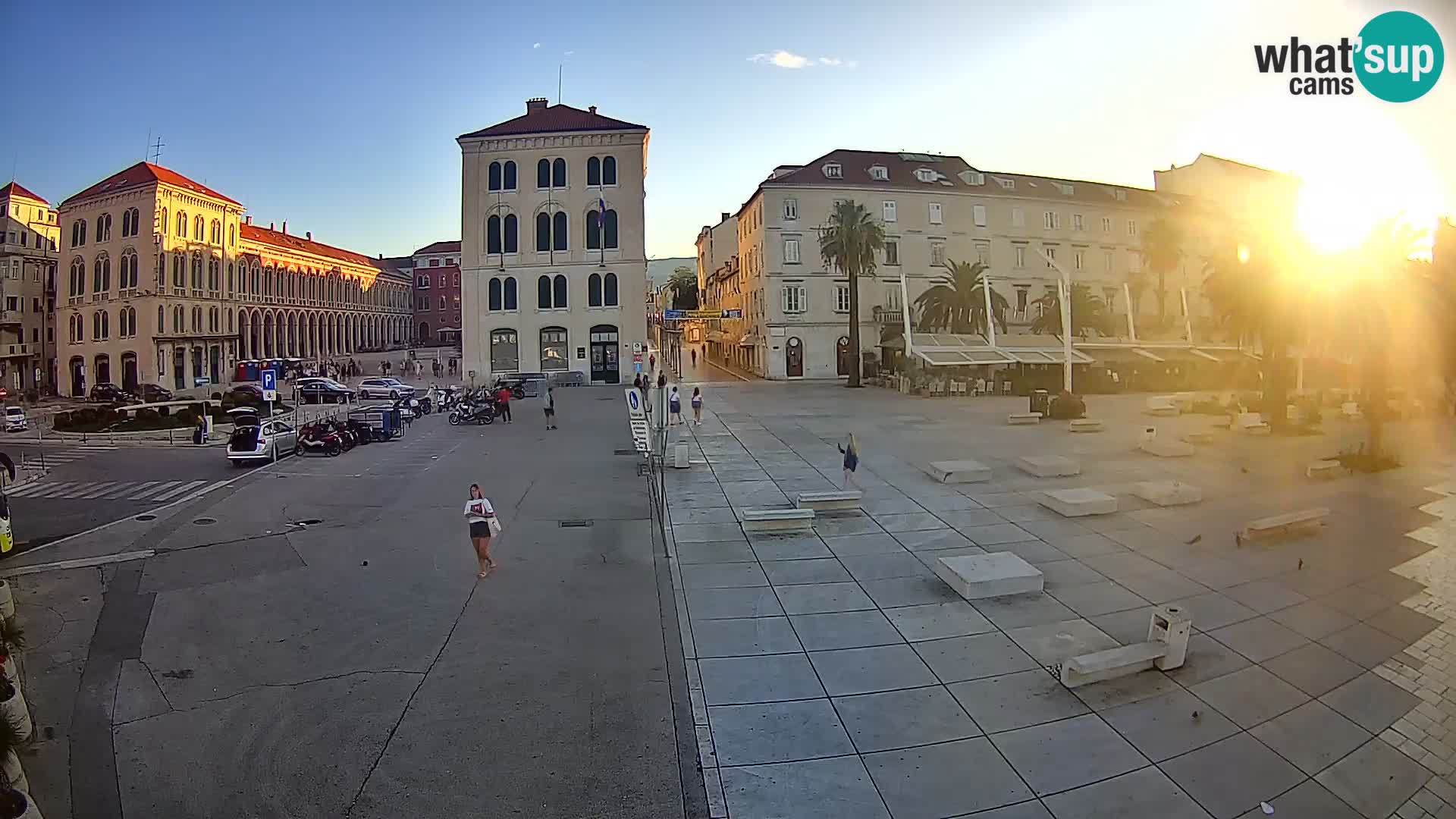 Webcam Split Riva – Prokurative | Trg Republike