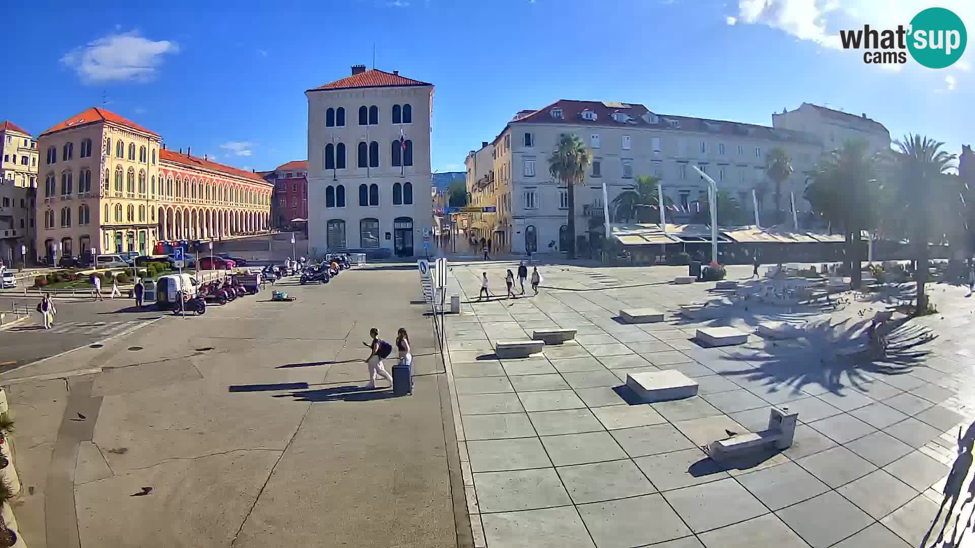 Webcam Split Riva – Prokurative | Trg Republike