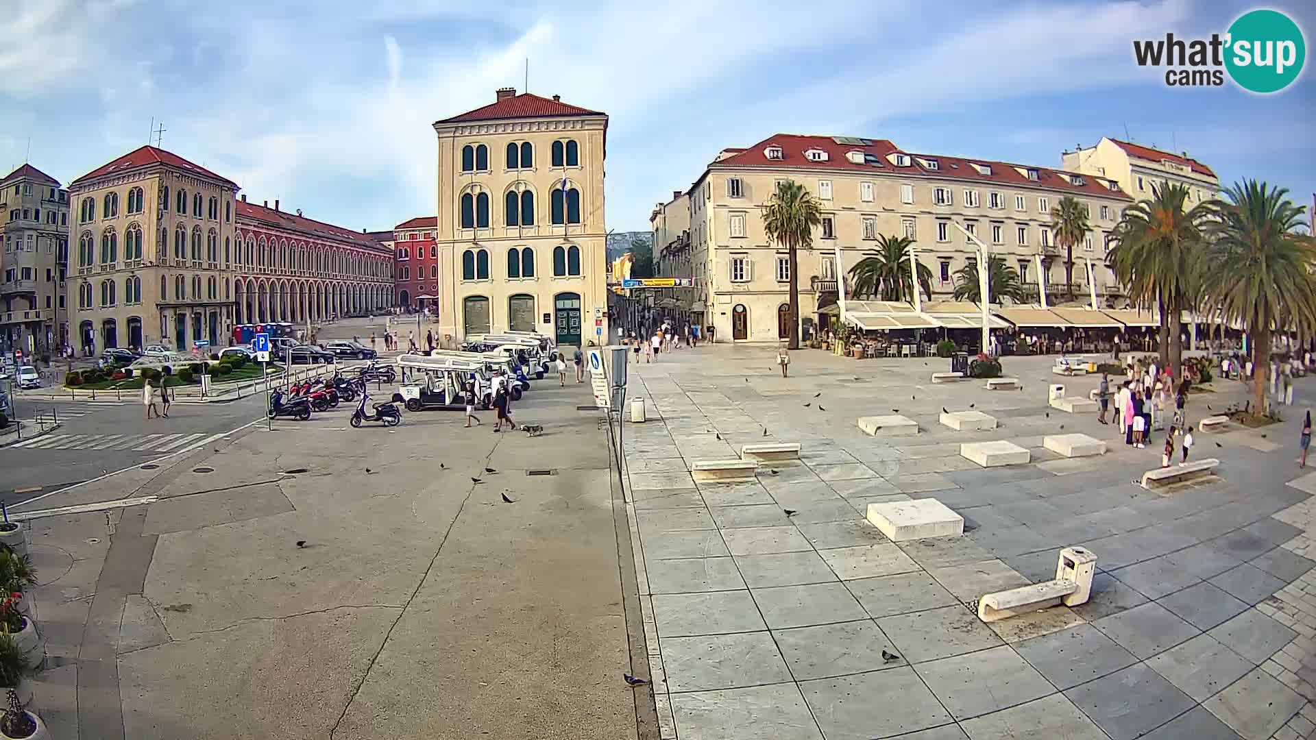 Webcam Split Riva – Prokurative | Trg Republike