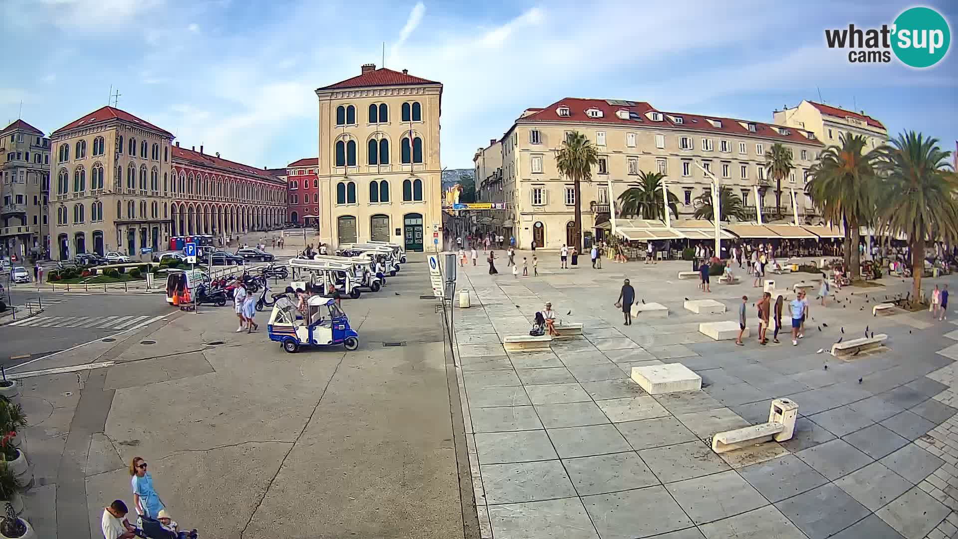 Webcam Split Riva – Prokurative | Trg Republike