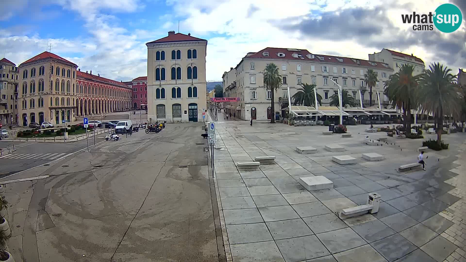 Webcam Split Riva – Prokurative | Trg Republike
