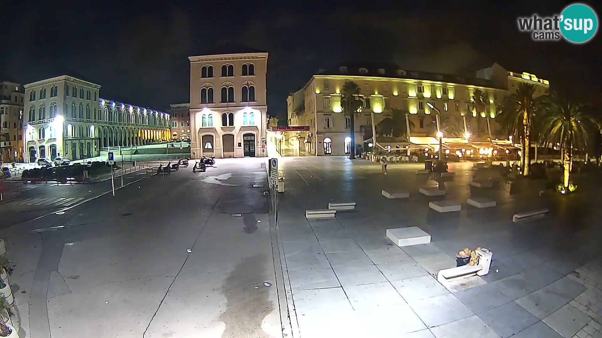 Webcam Split Riva – Prokurative | Trg Republike
