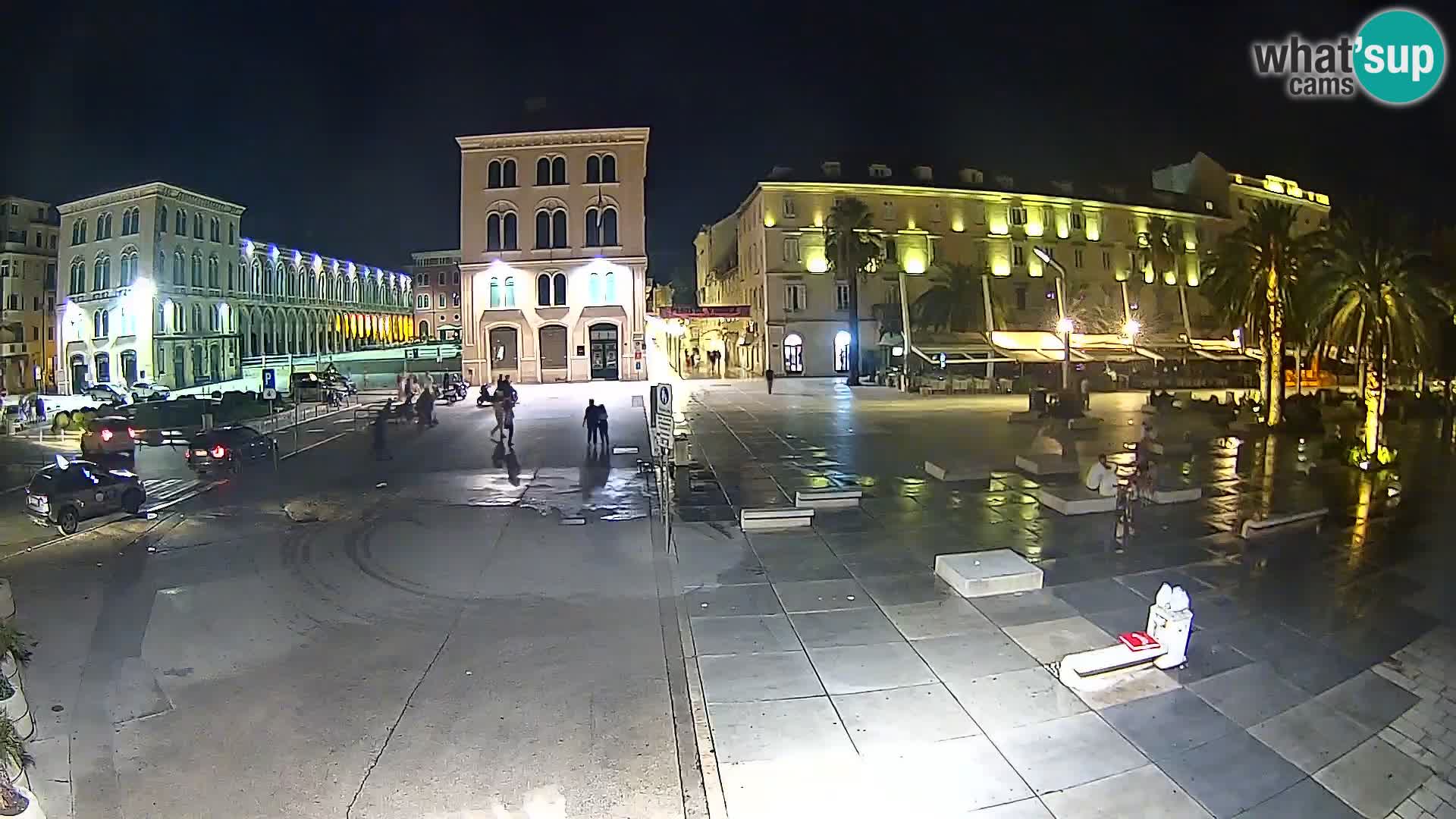 Webcam Split Riva – Prokurative | Trg Republike