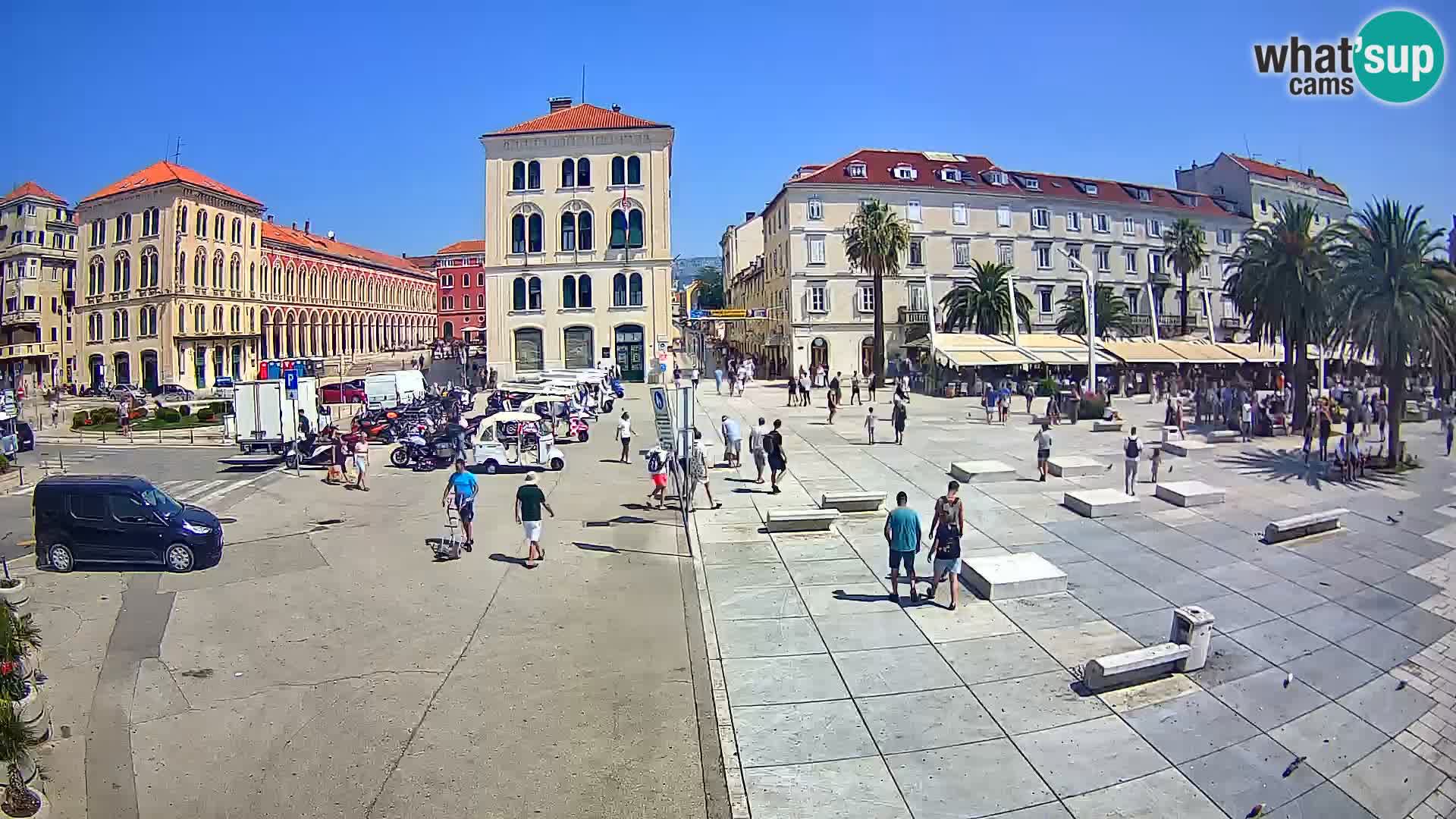Webcam Split Riva – Prokurative | Trg Republike