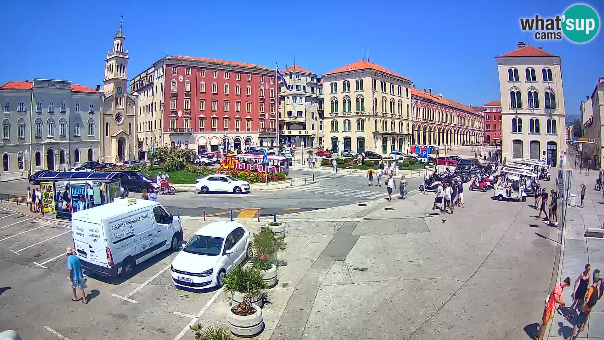 Webcam Split Riva – Prokurative | Trg Republike