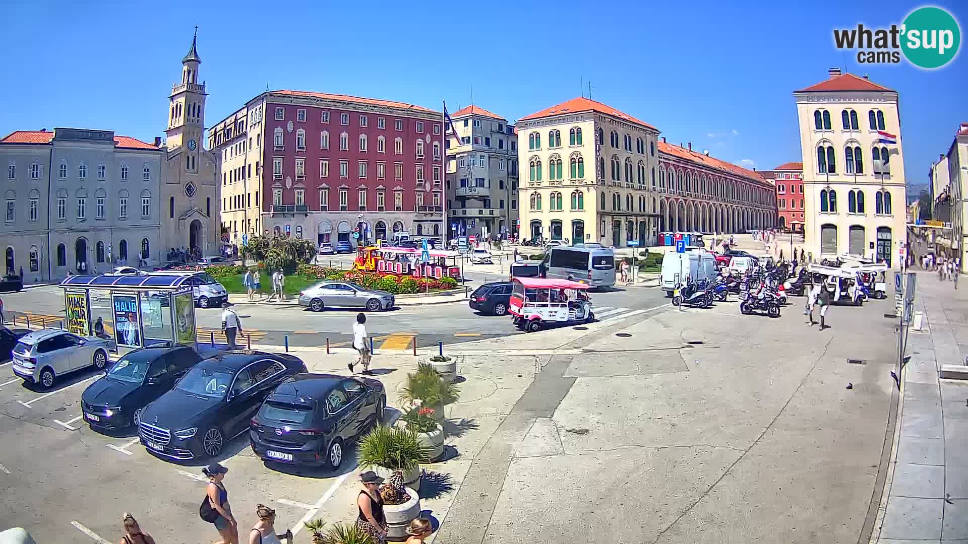 Webcam Split Riva – Prokurative | Trg Republike