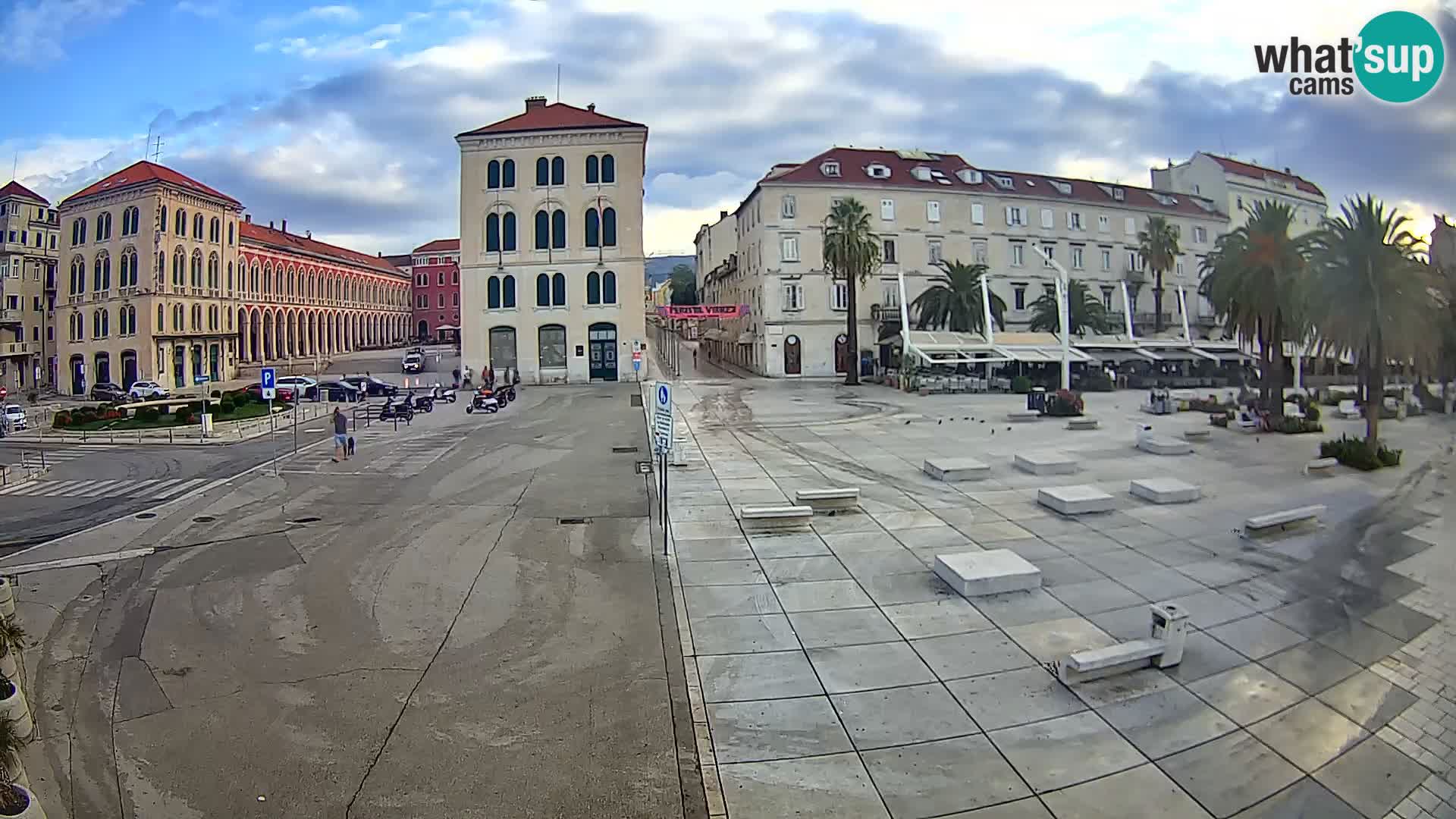 Webcam Split Riva – Prokurative | Trg Republike
