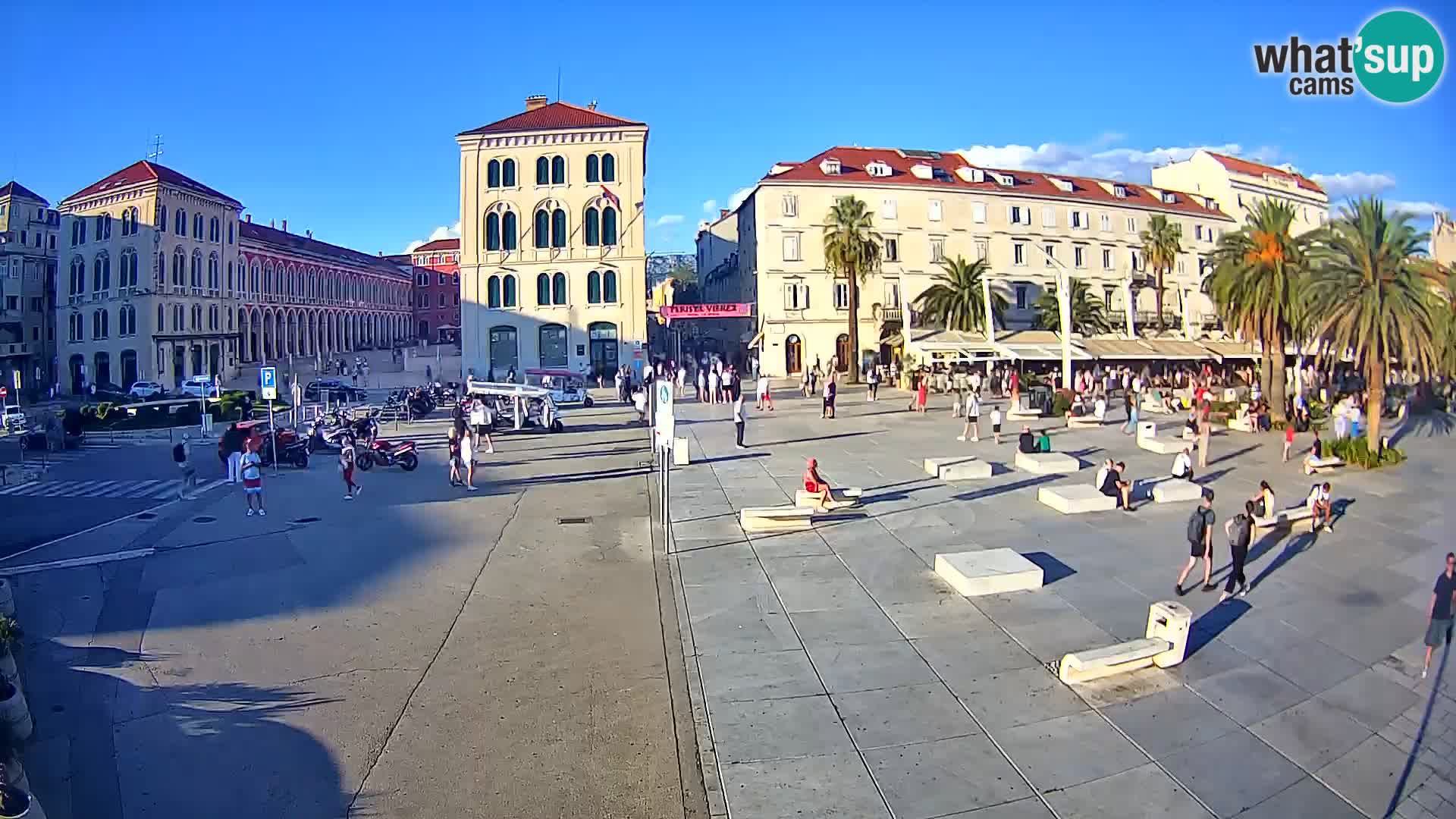 Live kamera Split Riva – Prokurative | Trg Republike