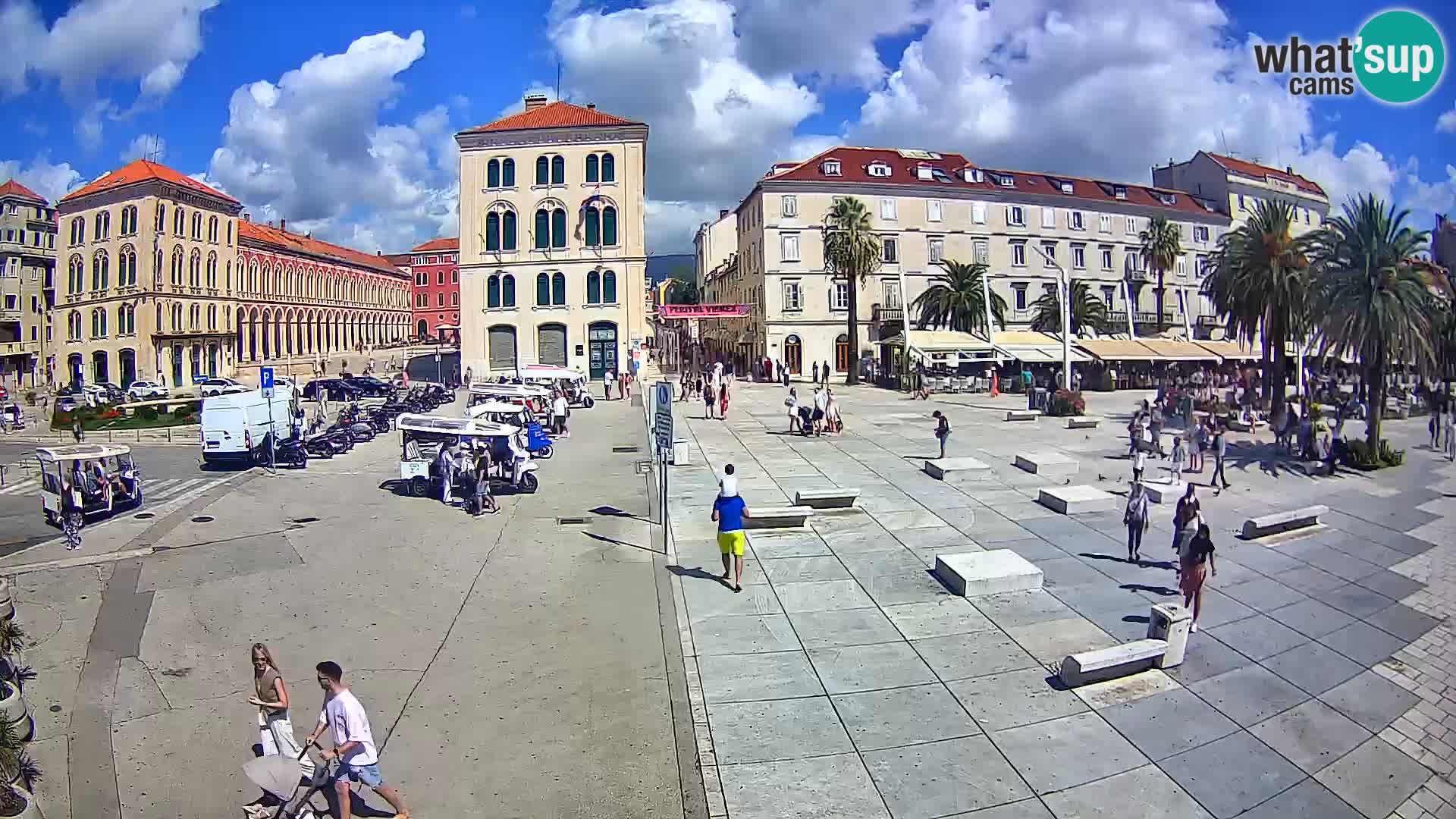 Live kamera Split Riva – Prokurative | Trg Republike