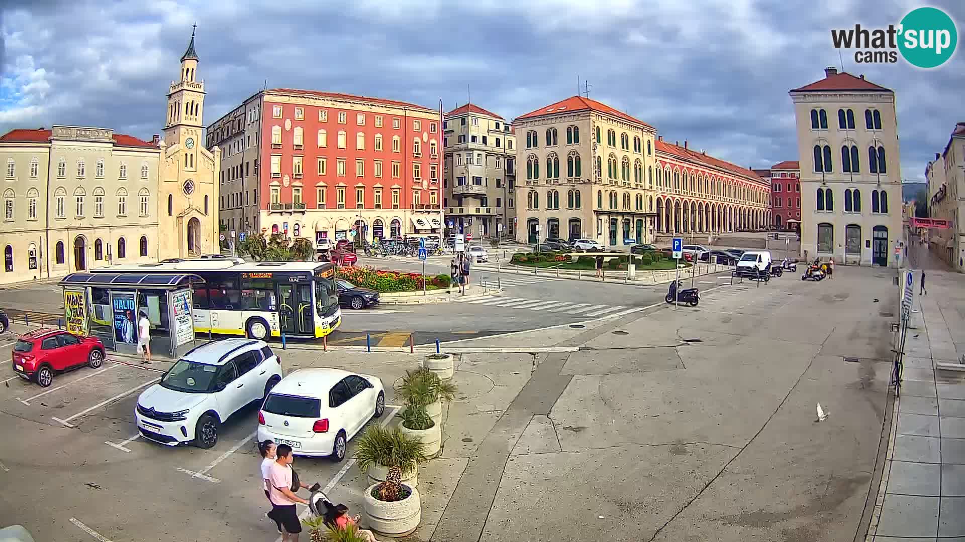 Split kamera Riva – Prokurative | Trg Republike