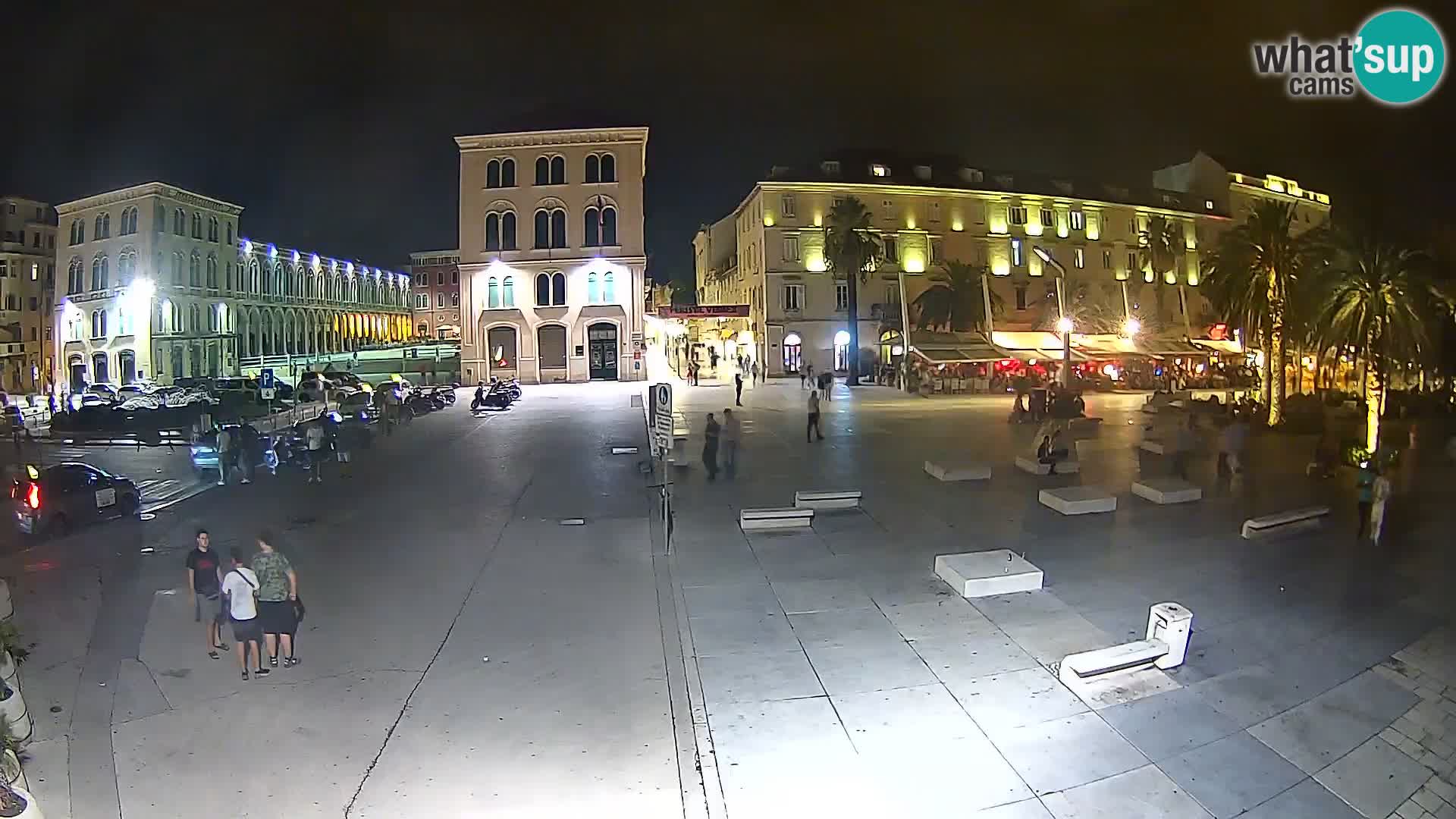 Webcam Spalato Riva – Prokurative | Piazza della Republika