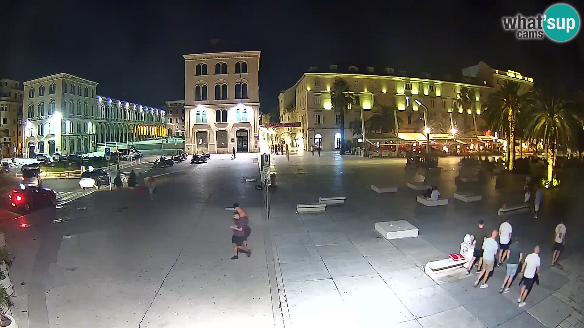 Webcam Split Riva – Prokurative | Trg Republike